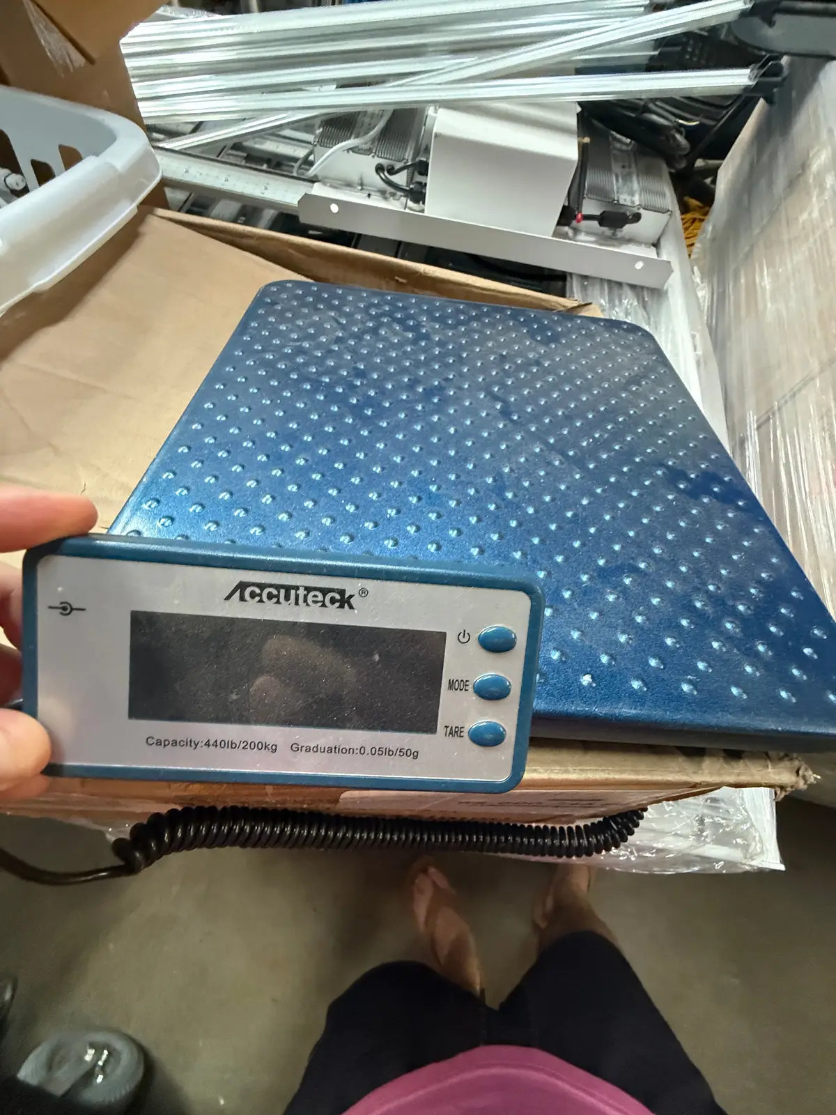 Accuteck A-CB440 440 lb Digital Shipping/Postal Scale