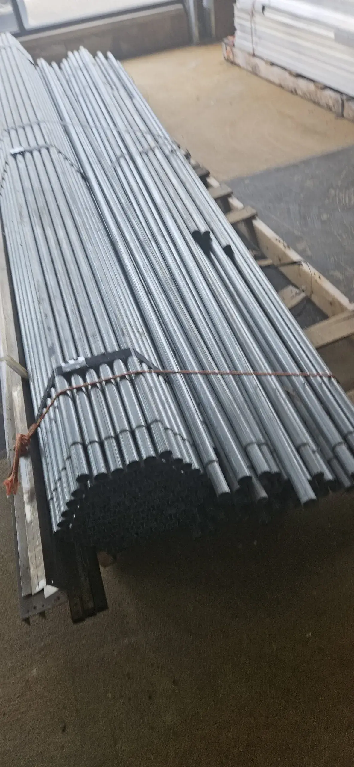 SB7000: Galvanized Steel Racking and Support Beam Lot is located in Toms river nj, photo 2