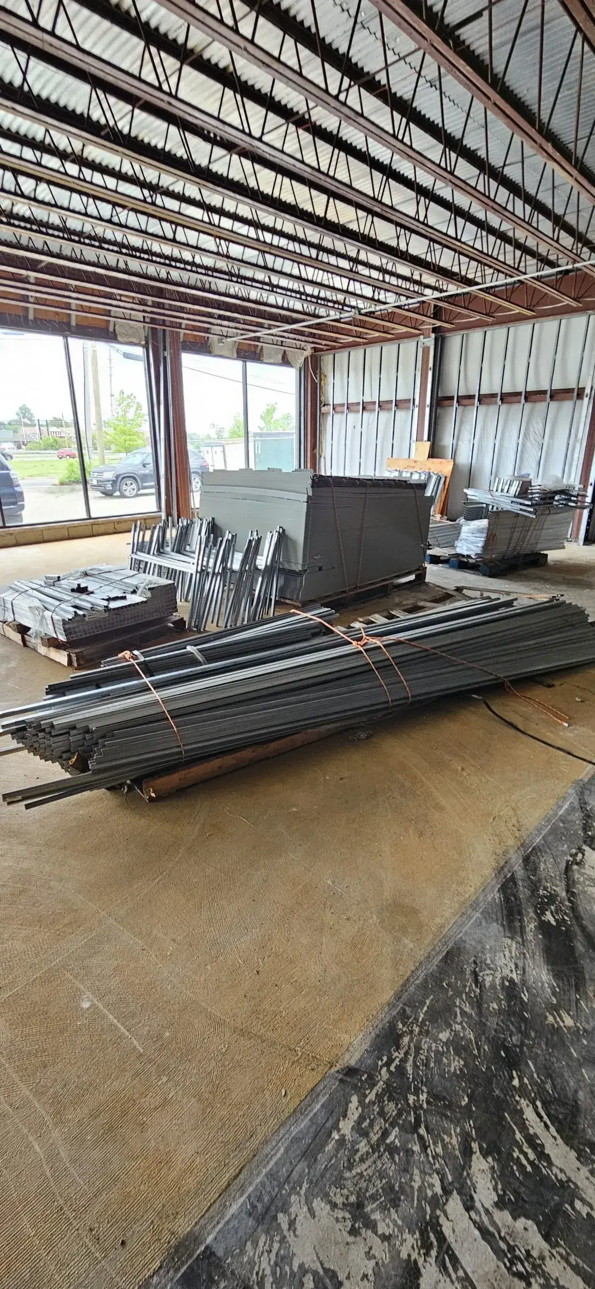 SB7000: Galvanized Steel Racking and Support Beam Lot is located in Toms river nj, photo 3
