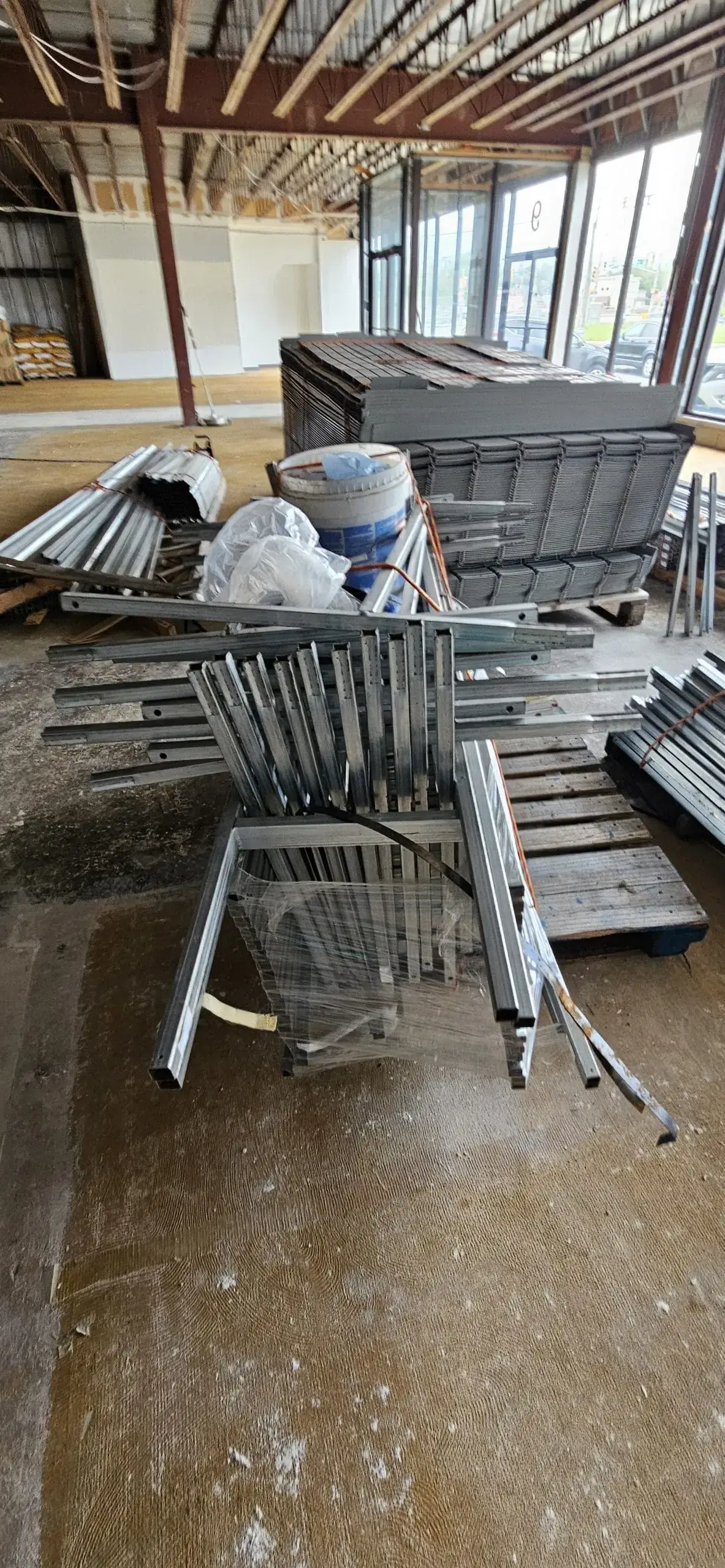 SB7000: Galvanized Steel Racking and Support Beam Lot is located in Toms river nj, photo 4