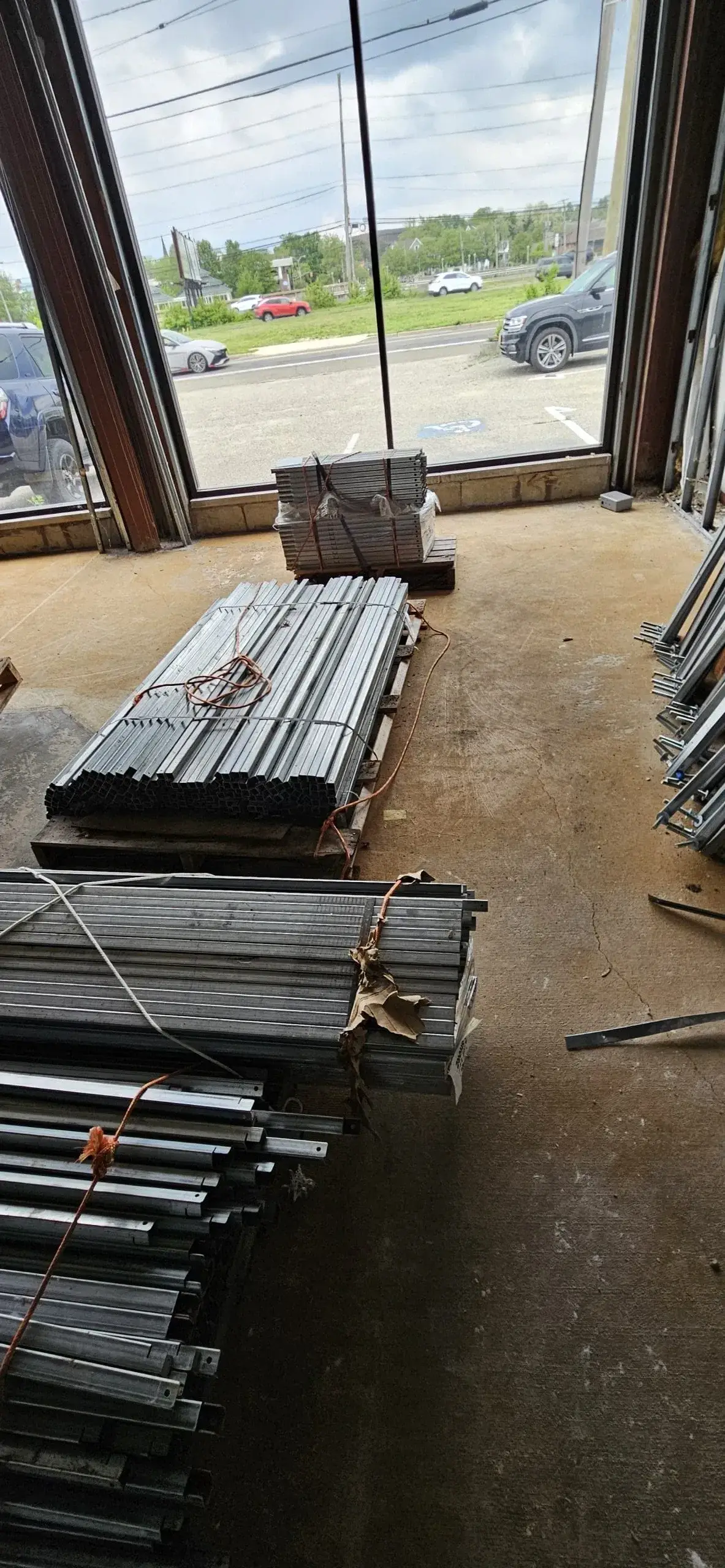 SB7000: Galvanized Steel Racking and Support Beam Lot is located in Toms river nj, photo 5