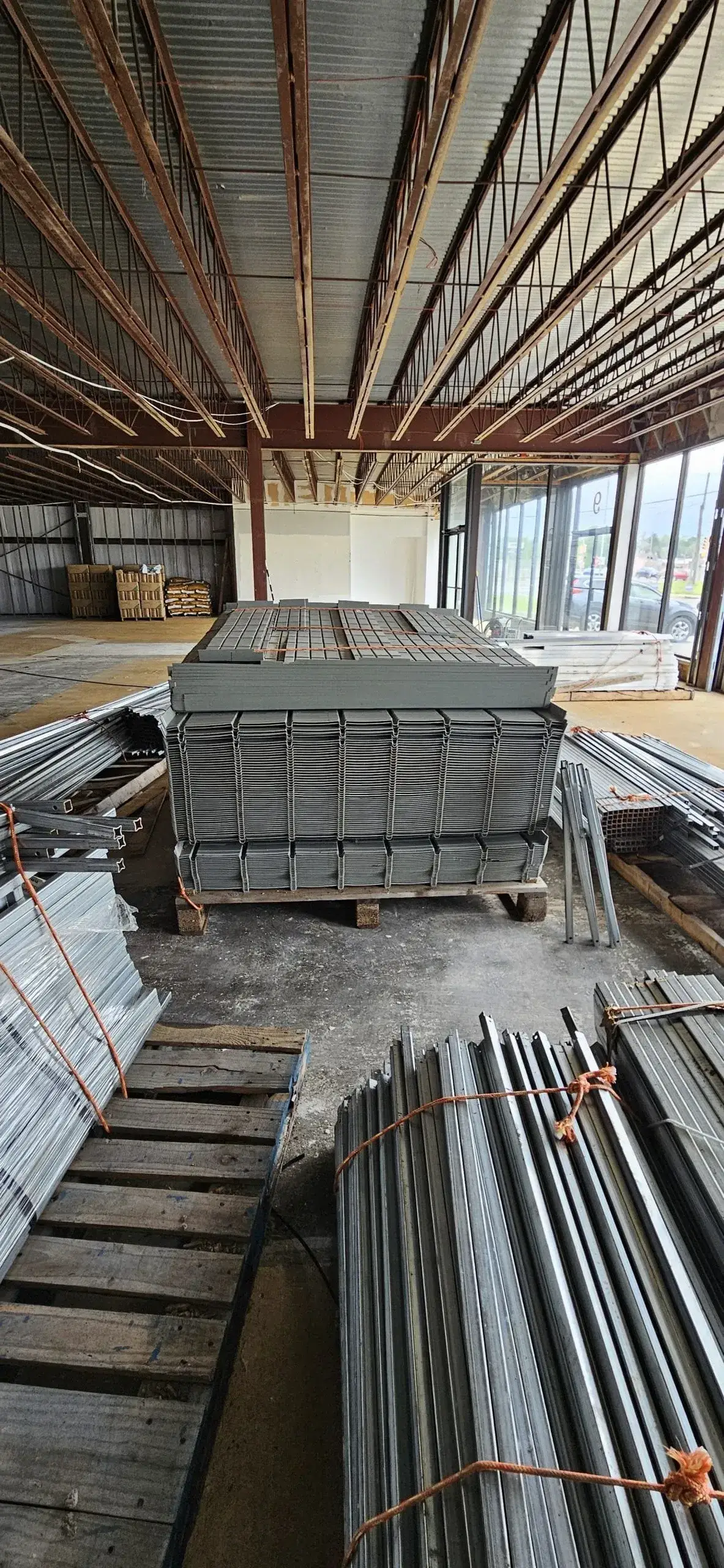 SB7000: Galvanized Steel Racking and Support Beam Lot is located in Toms river nj, photo 6