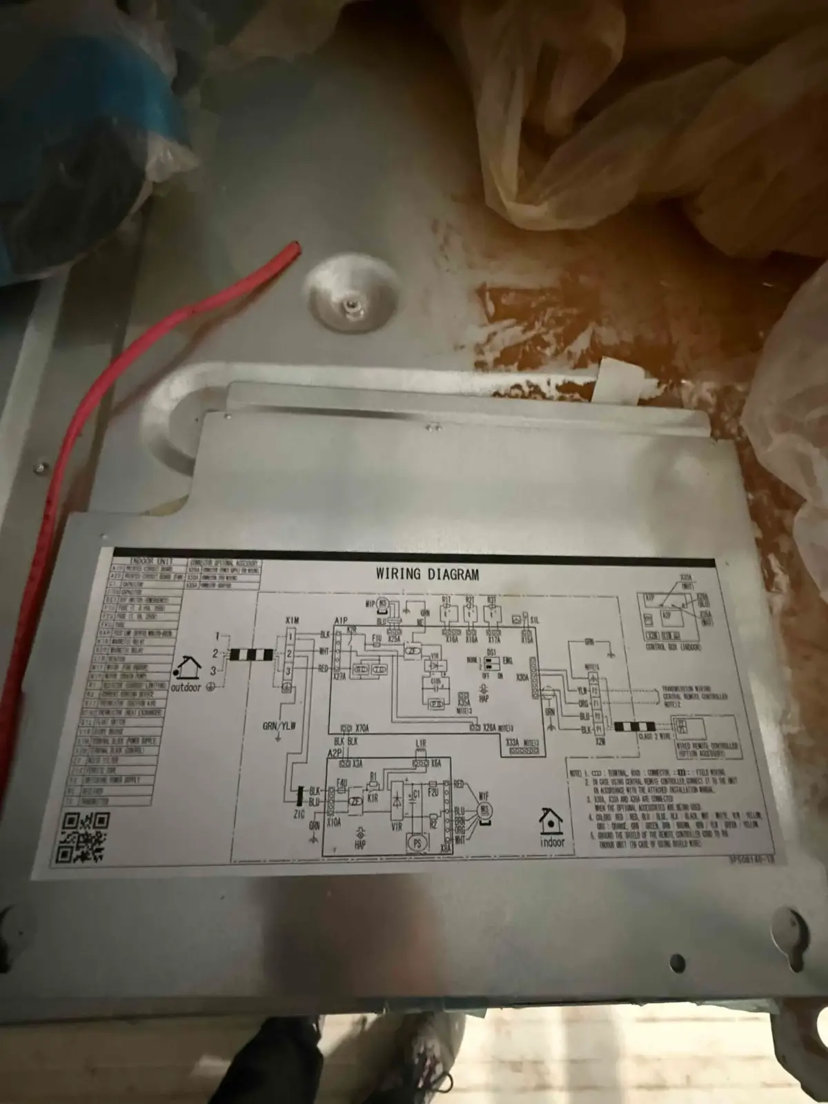 SB6036 Daikin FDMQ12RVJU Ceiling-Mounted Ducted Indoor HVAC Unit