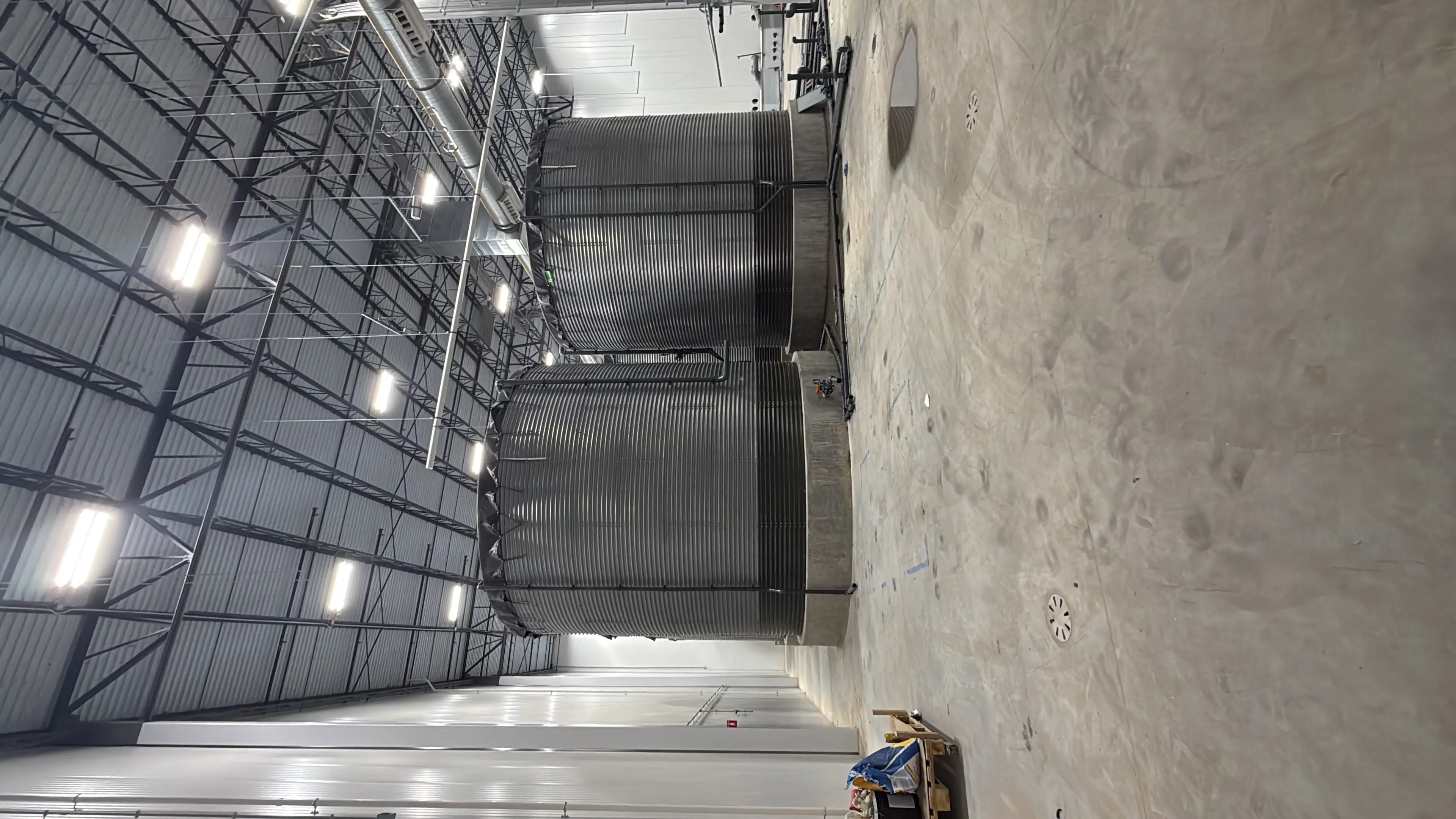 BUWATEC WS/VA12 Water Storage and Distribution Tank System with Suction Valves and Piping Assembly