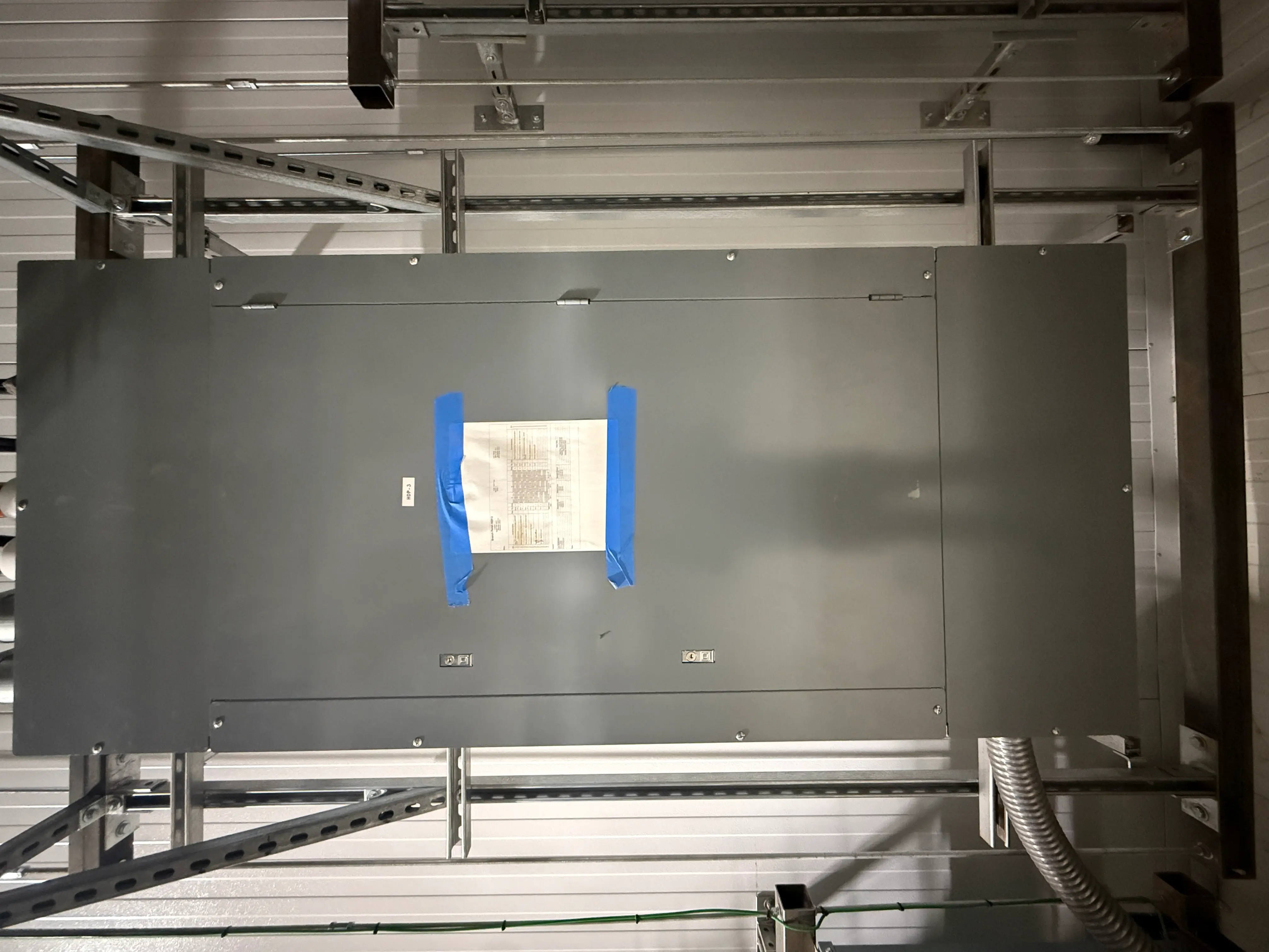 SB7034: Square D Electrical Panelboard Cabinet