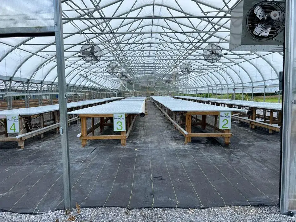 Complete CropKing Hydroponic Growing Equipment with Water Wall System Near Lexington, KY