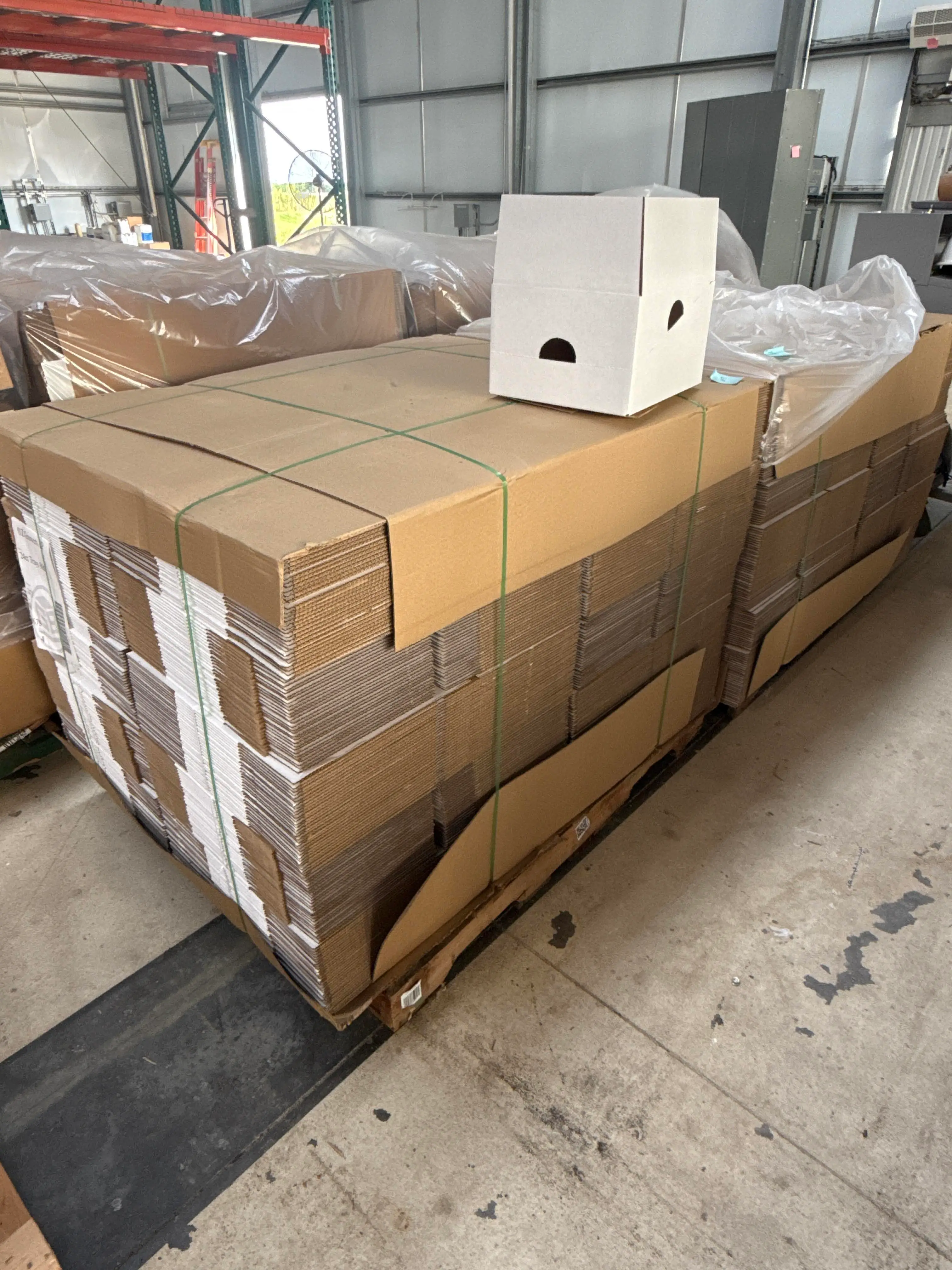 2 Pallets – Retail Ready Produce Display Boxes (24ct Trays RRP Style) – Corrugated Grab-Handle Cases