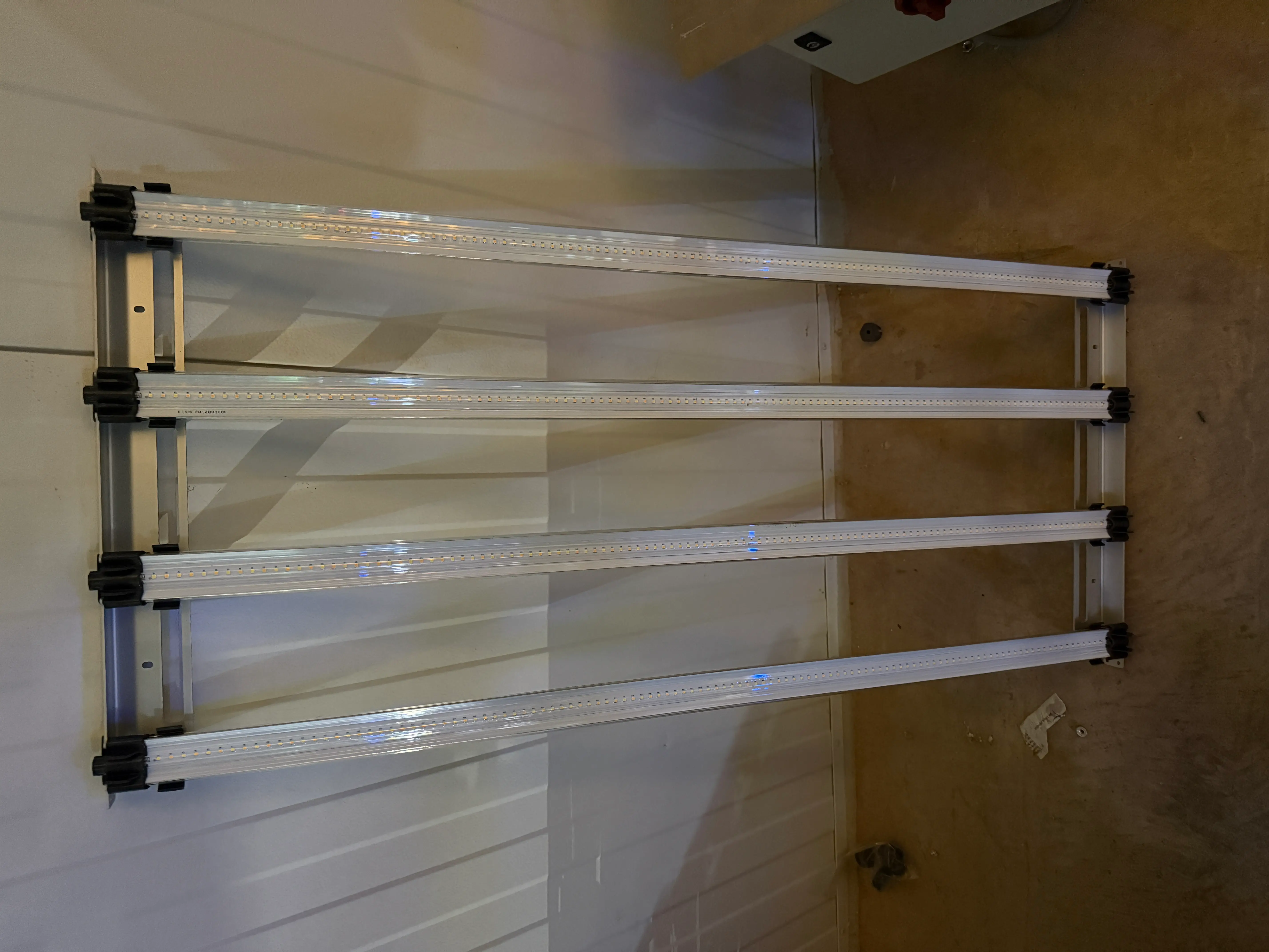 Lot of 52 - Fluence RAZR 4-Bar LED Grow Lights - Commercial Vertical Farming
