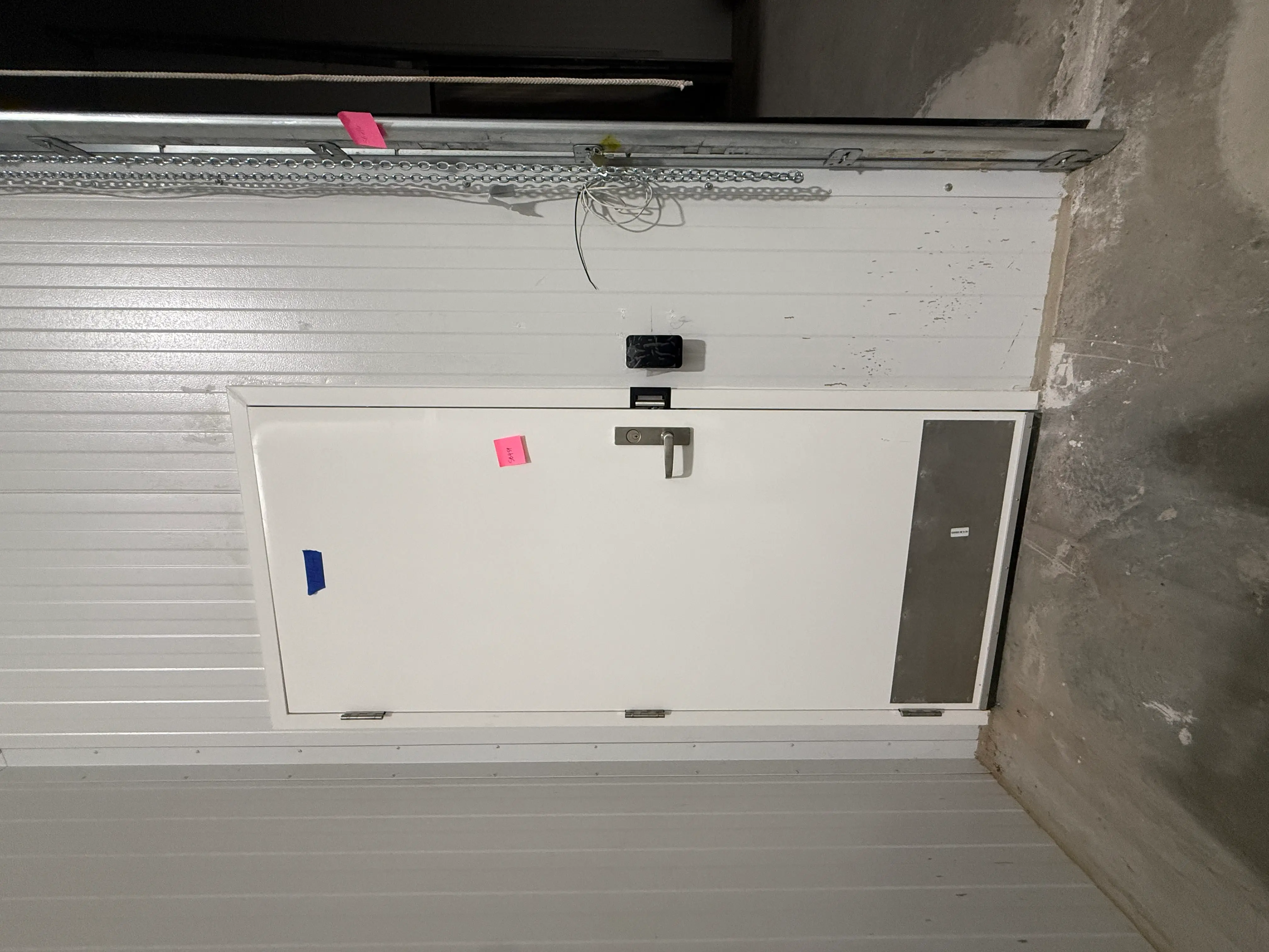 SB459: Walk-In Cooler / Freezer Insulated Personnel Door with Hager Hardware