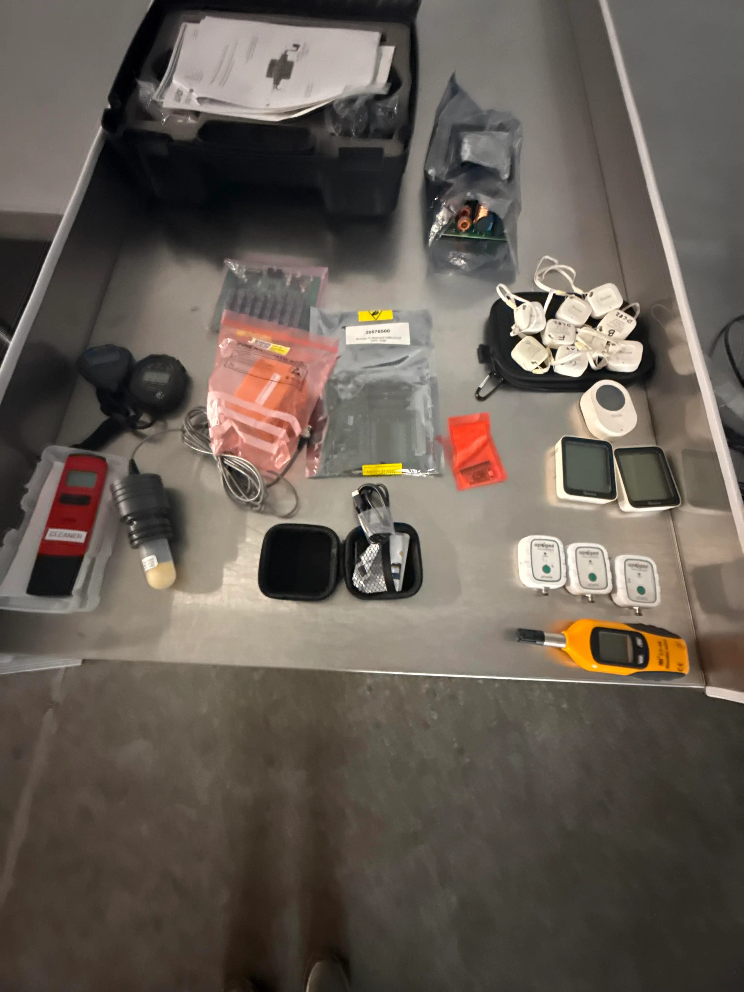 Environmental Meters, Sensors, Tags & Test Equipment Surplus Lot