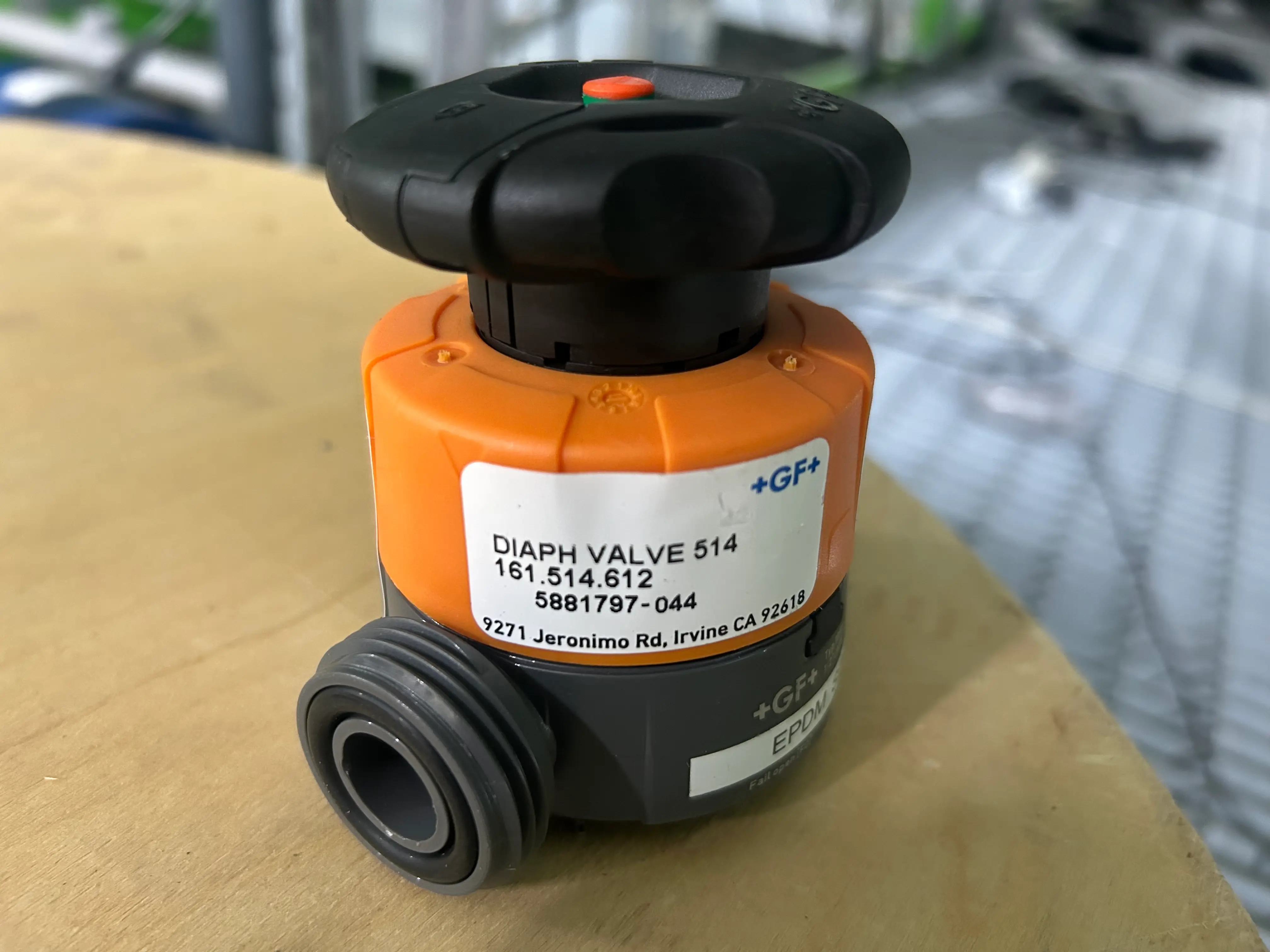 GF Piping Systems Diaphragm Valve 514 – EPDM, PVC-U Body (Lot of 50, Pack 1 of 4) | New / QC Passed | Atlanta, GA