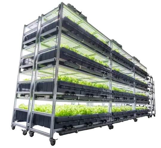 3x AEssense Grows Aetrium 2.1 Vertical Cloning Smart Farm (48 Tray version)