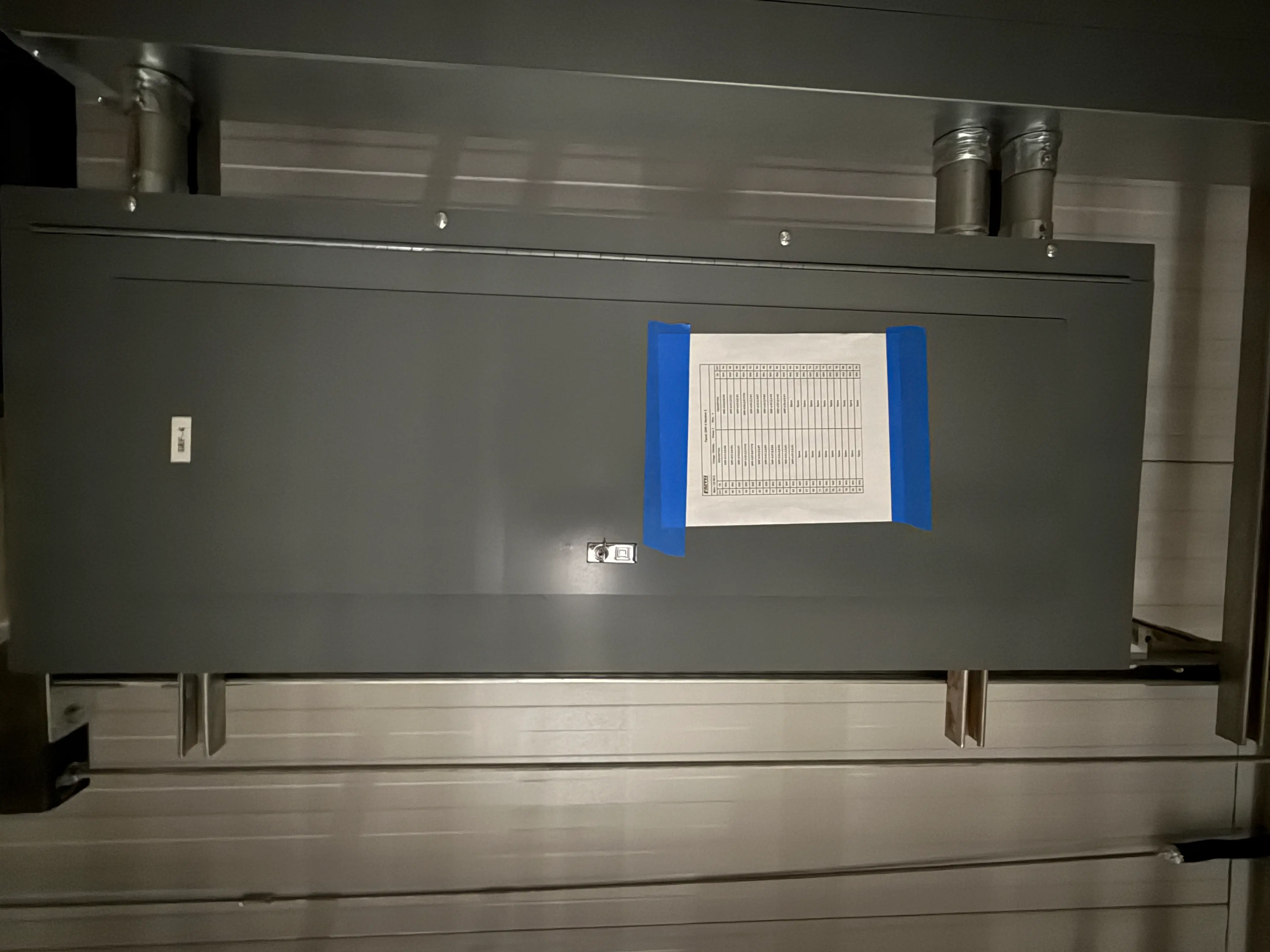 SB7028: Square D Electrical Panelboard Cabinet