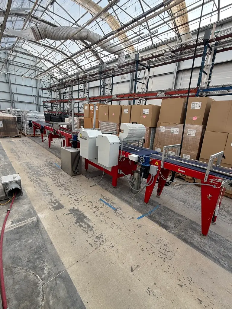 Urbinati SEM65 Drum Seeder System w/ Vacuum Pump, Conveyor Sections & Seeding Drums