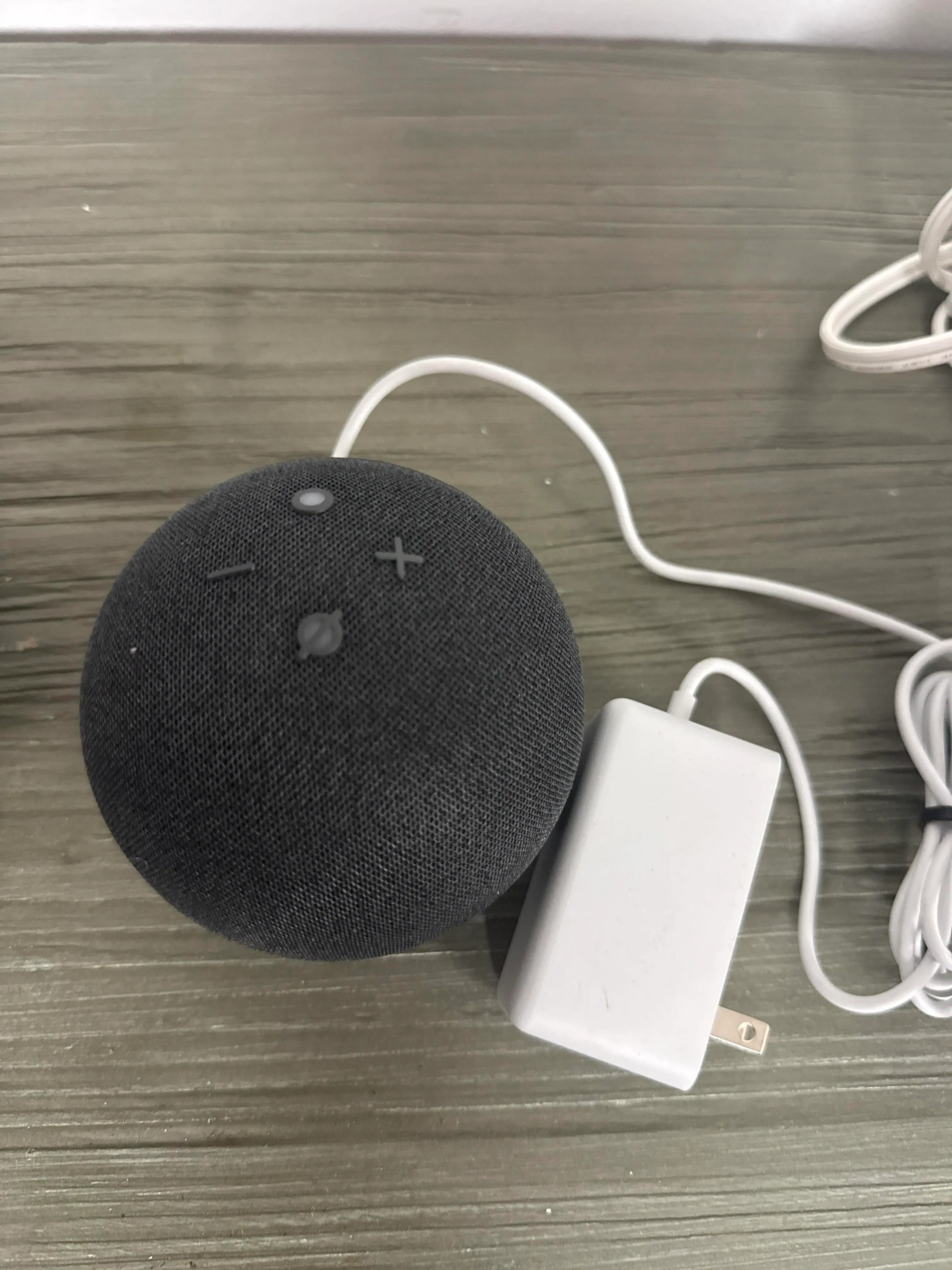 Amazon Echo Dot Smart Speaker with Power Adapter