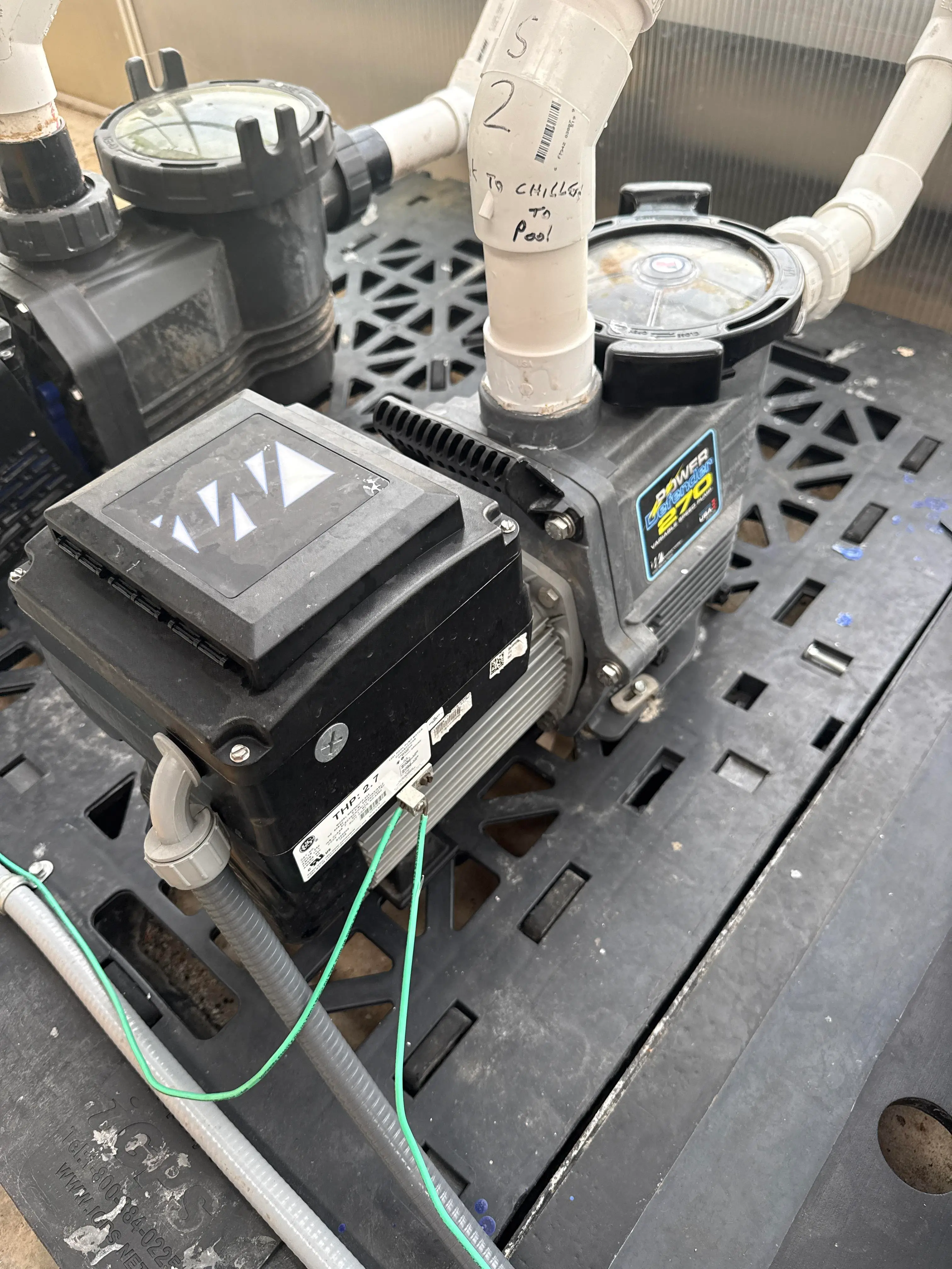 Variable Speed Water Pump – 2.7 THP – 230V – Irrigation / Recirculation Pump