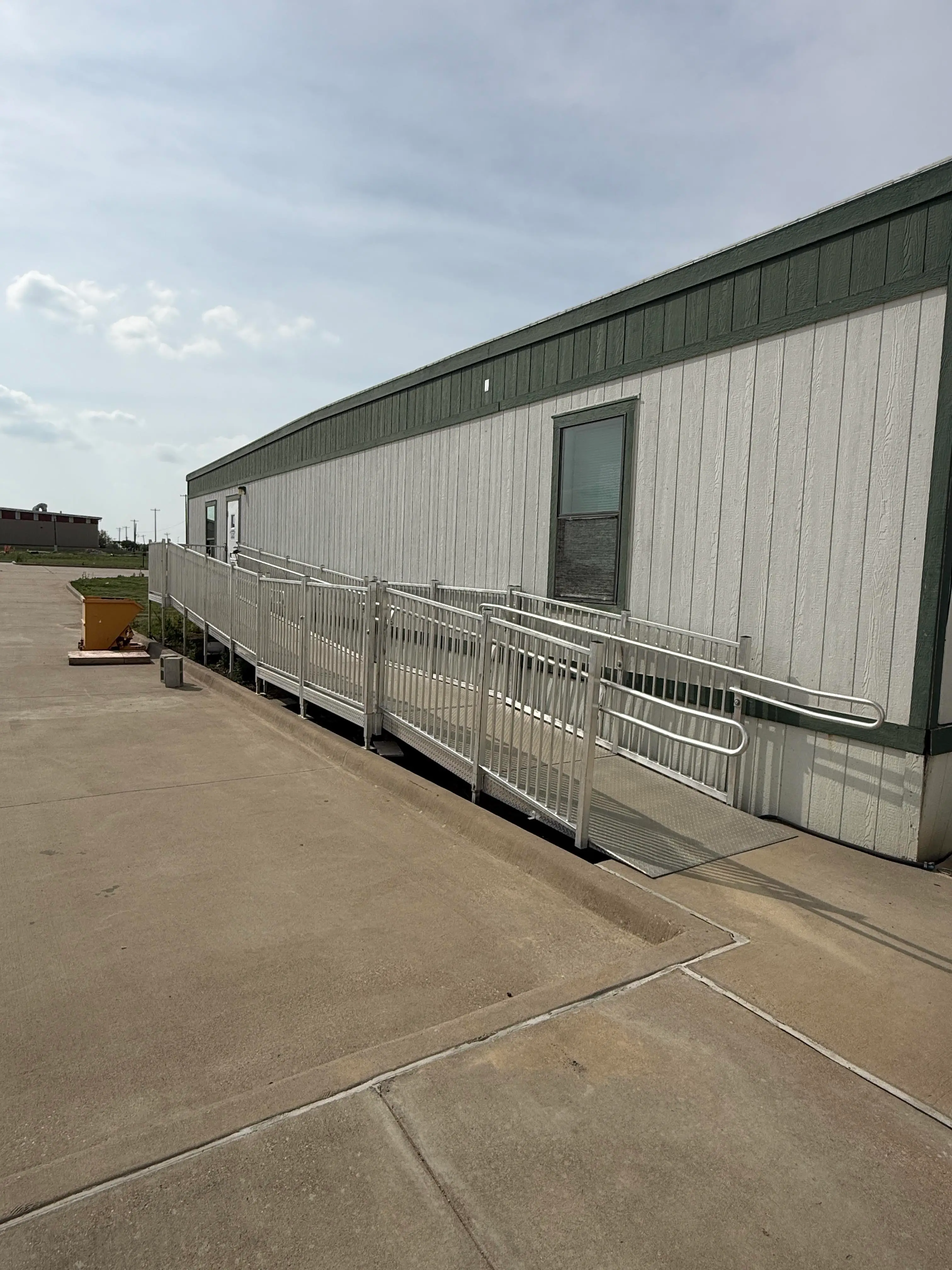 External Ramp Access Aluminum ADA Ramp and Stair Access System with Handrails – Modular ...