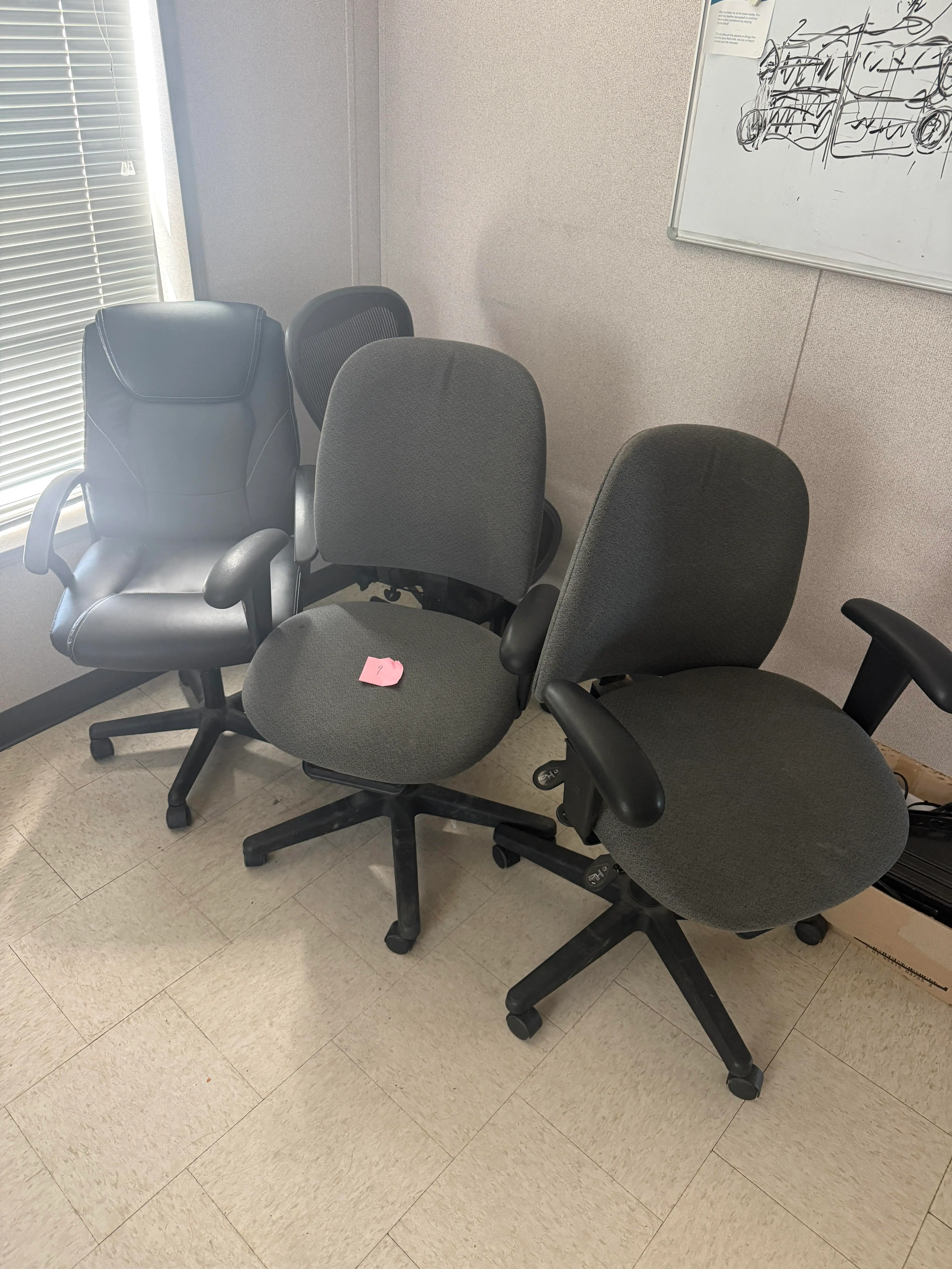 Assorted Office Chairs (Qty. 4)