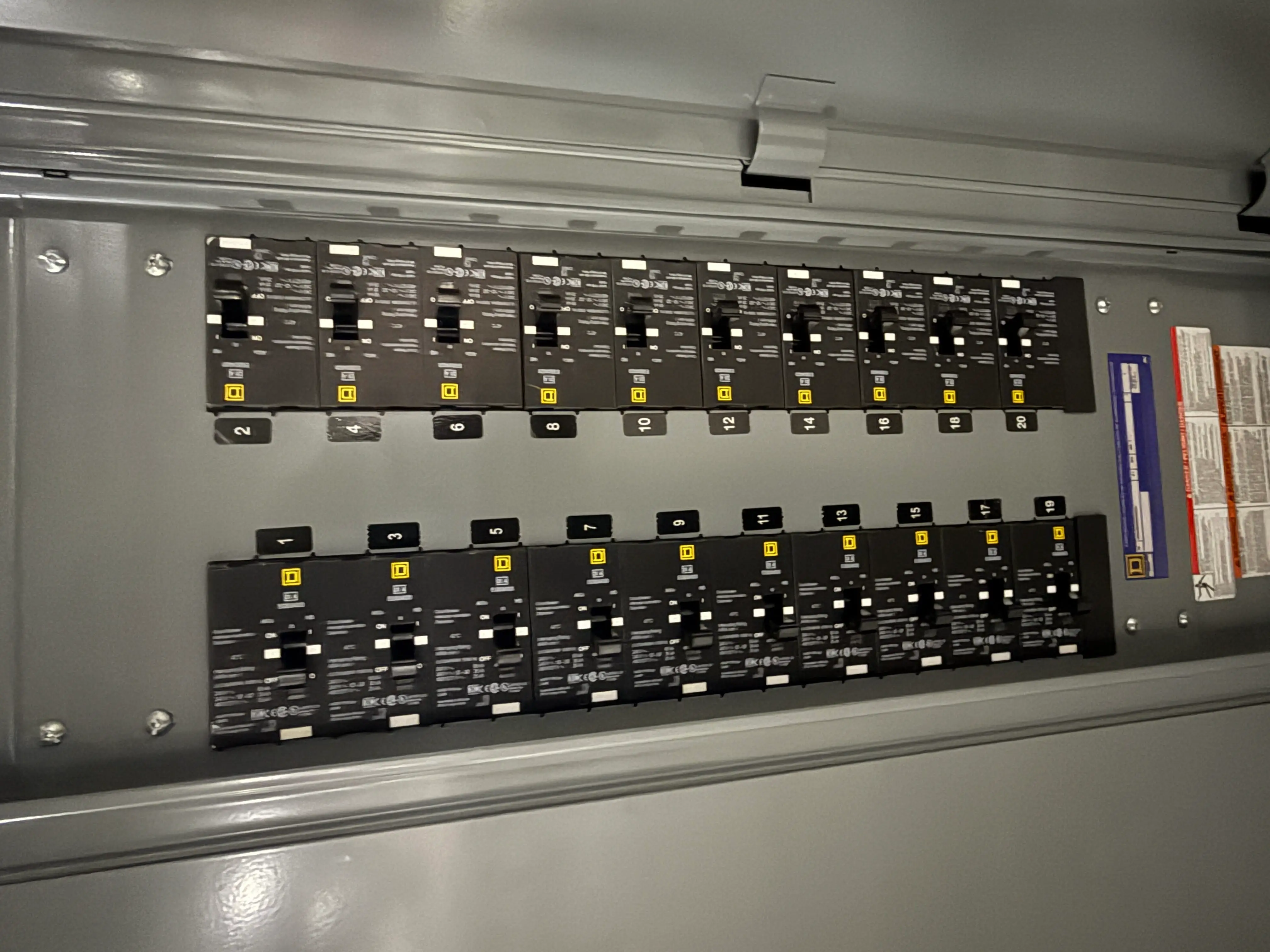 SB7054: Square D Panelboard Section GRL 2
