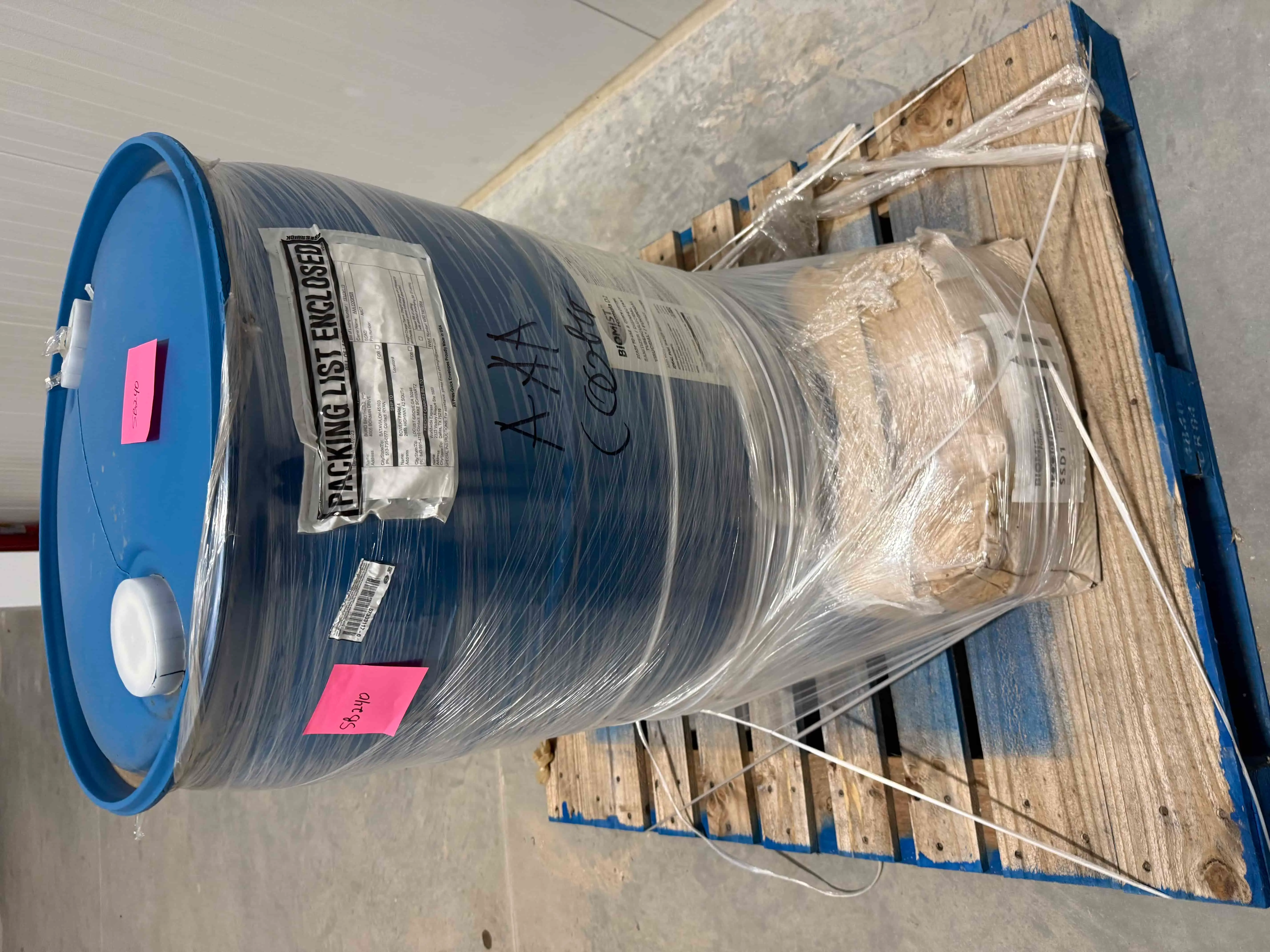 SB240: Biomist Formula D2 Sanitizer / Disinfectant – 55-Gallon Drum (Isopropyl Alcohol-Based, Ready to Use)