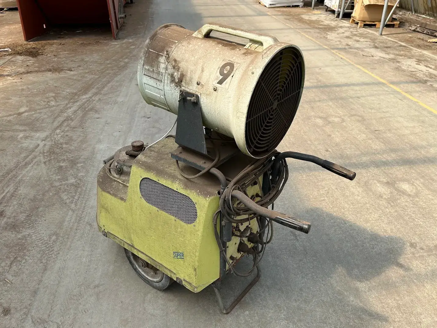 WHITE'S AUCTION LOT 105 -  Used Ball Large AutoFog Greenhouse Fogger - Unit #9 - Covers Up to 70,000 sq ft with HAF Fans