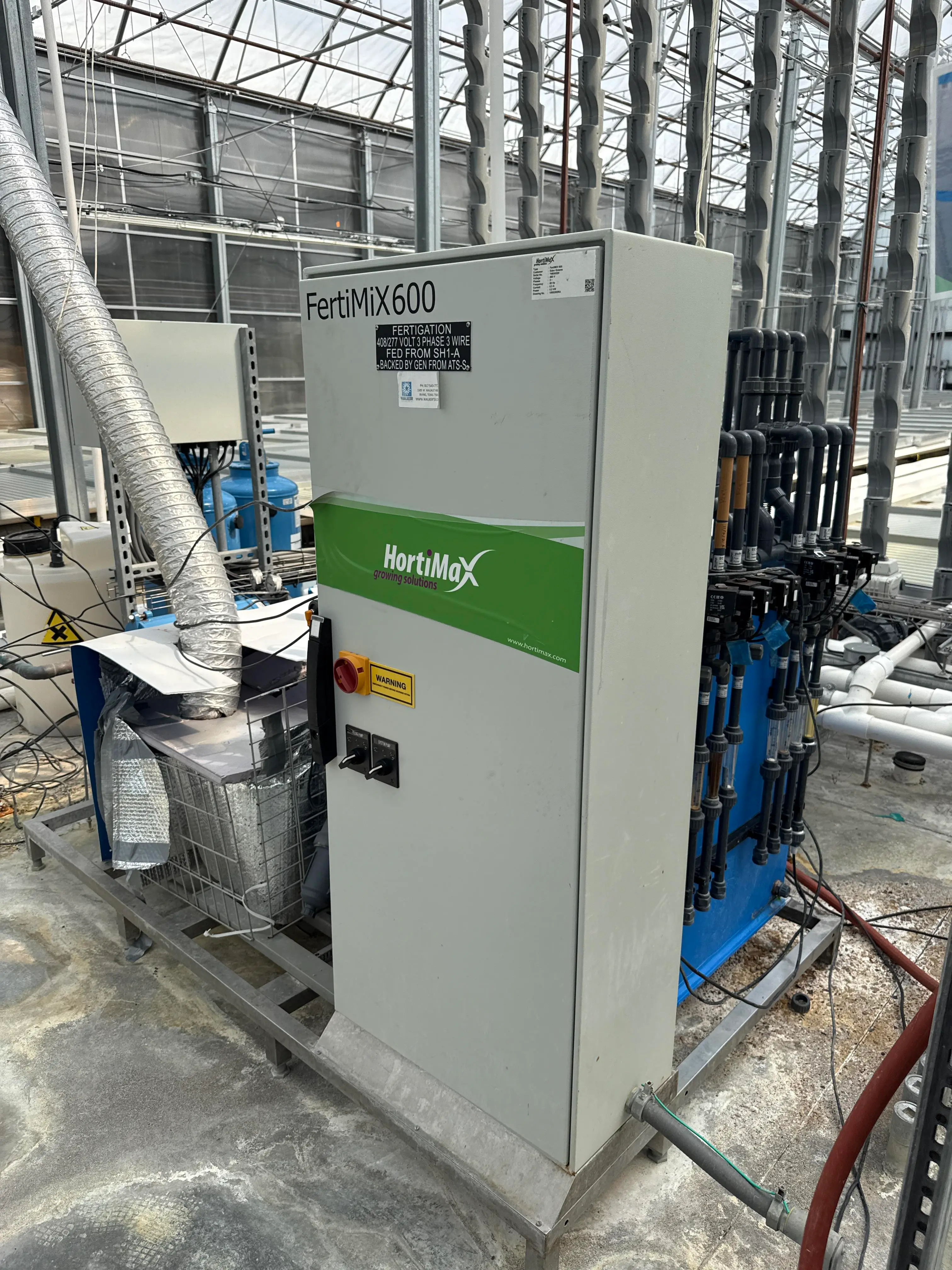 HortiMaX FertiMix 600 Fertigation System – Complete Dosing Unit