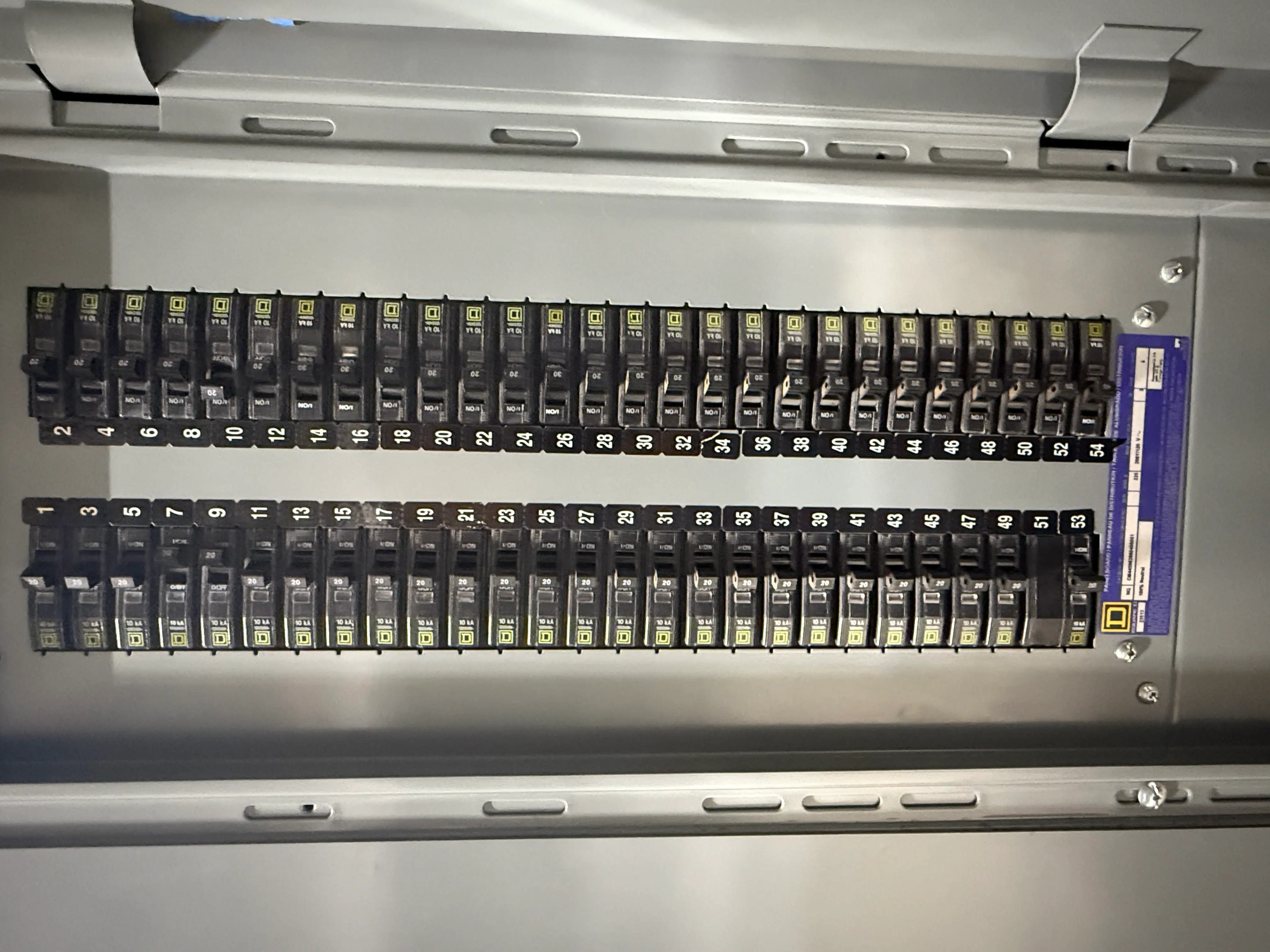 SB7036: Square D LDP-3 Lighting Distribution Panel