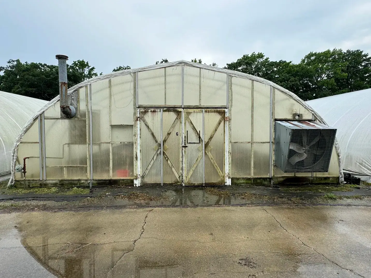 WHITE'S AUCTION LOT 21 - CF06 - X.S. Smith 30' x 96' Criterion Quonset Hoop Cold Frame Greenhouse
