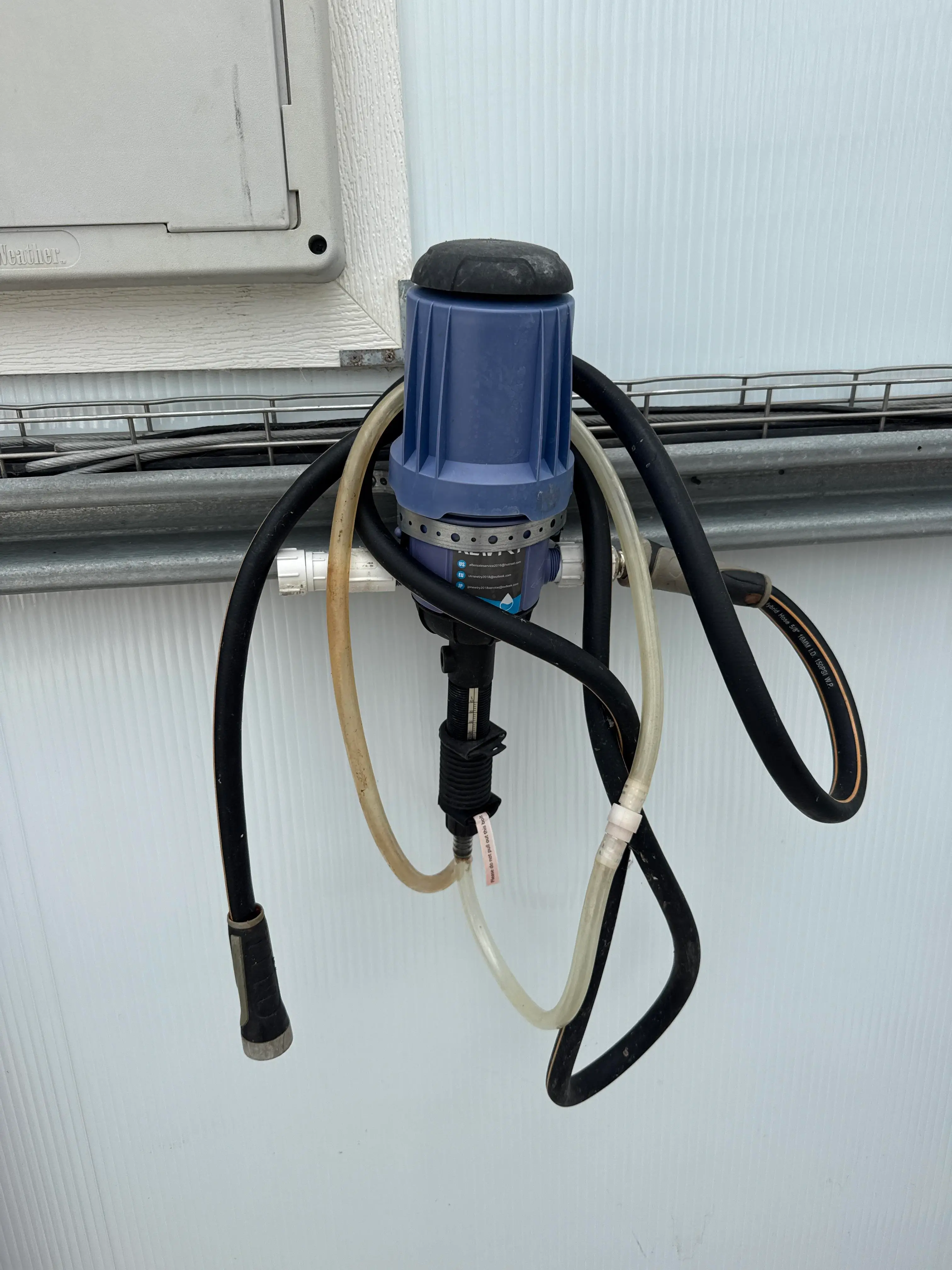 JP Newtry Water-Powered Fertilizer Injector / Proportional Dosing Pump – Inline Injection Unit