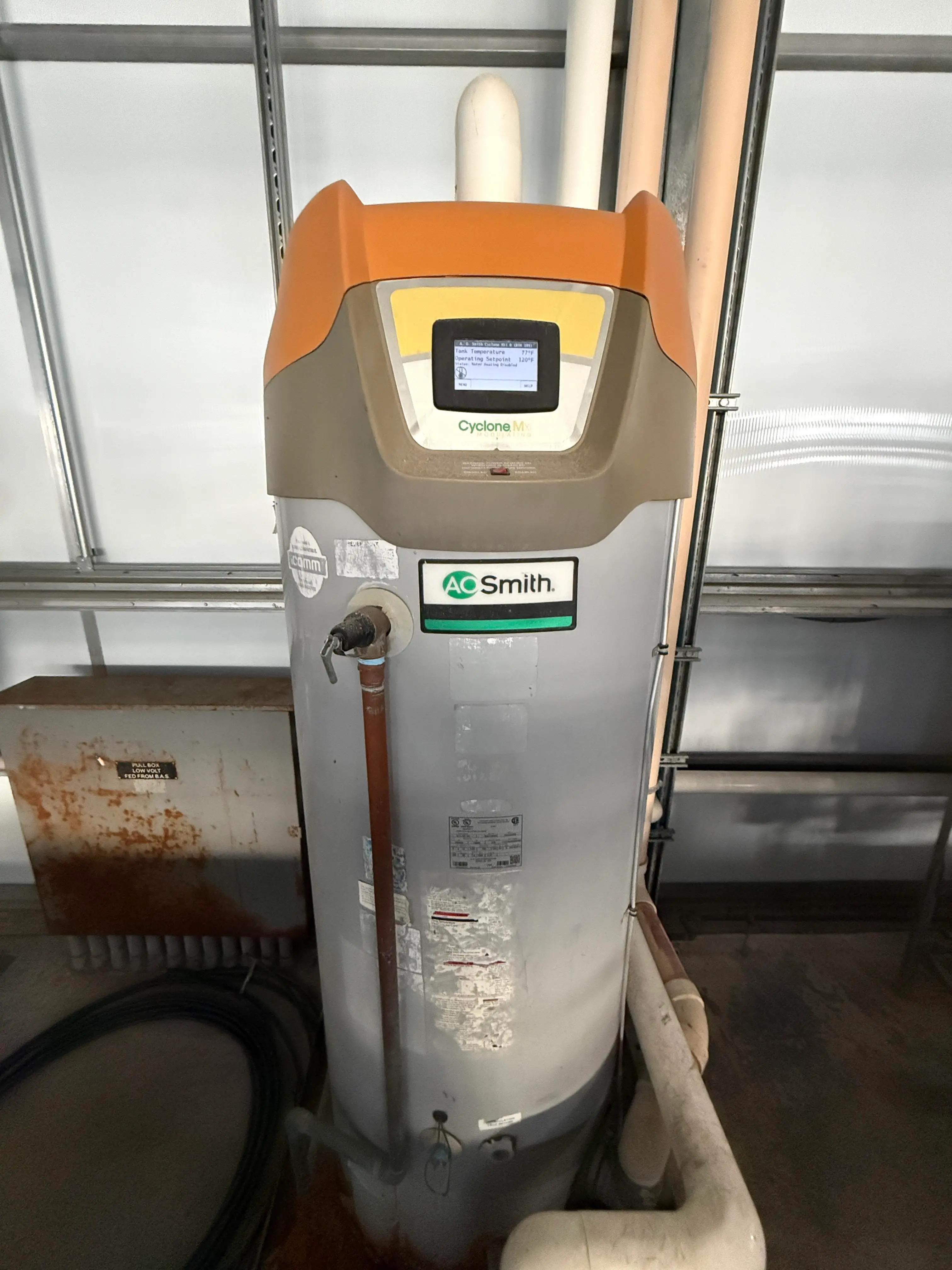 AO Smith Cyclone MX Commercial Water Heater – 199,900 BTU Natural Gas (Model BTH-199 300)
