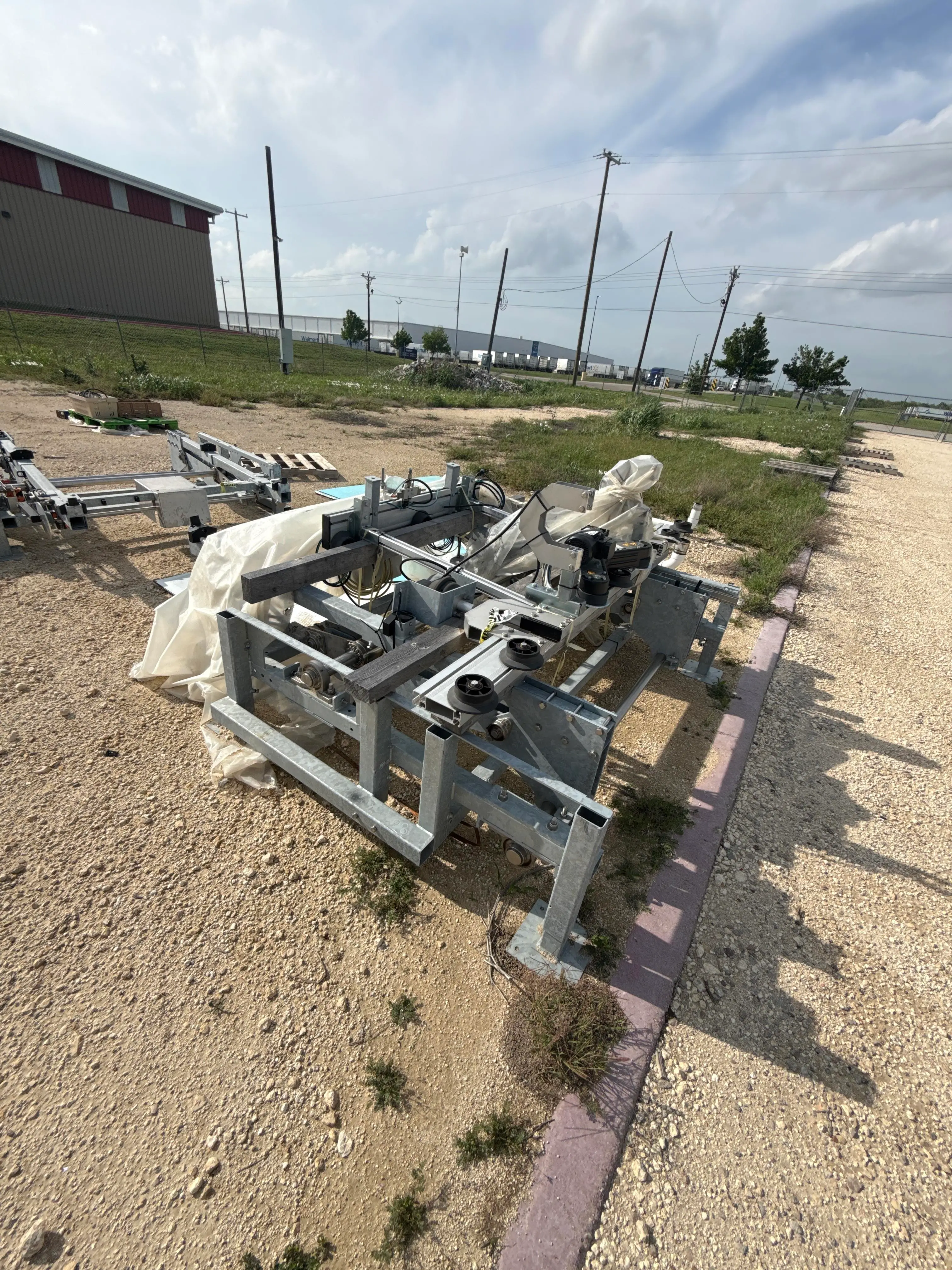 Koppert Tray Lift Station Components Conveyor Frames Automation Parts Lot