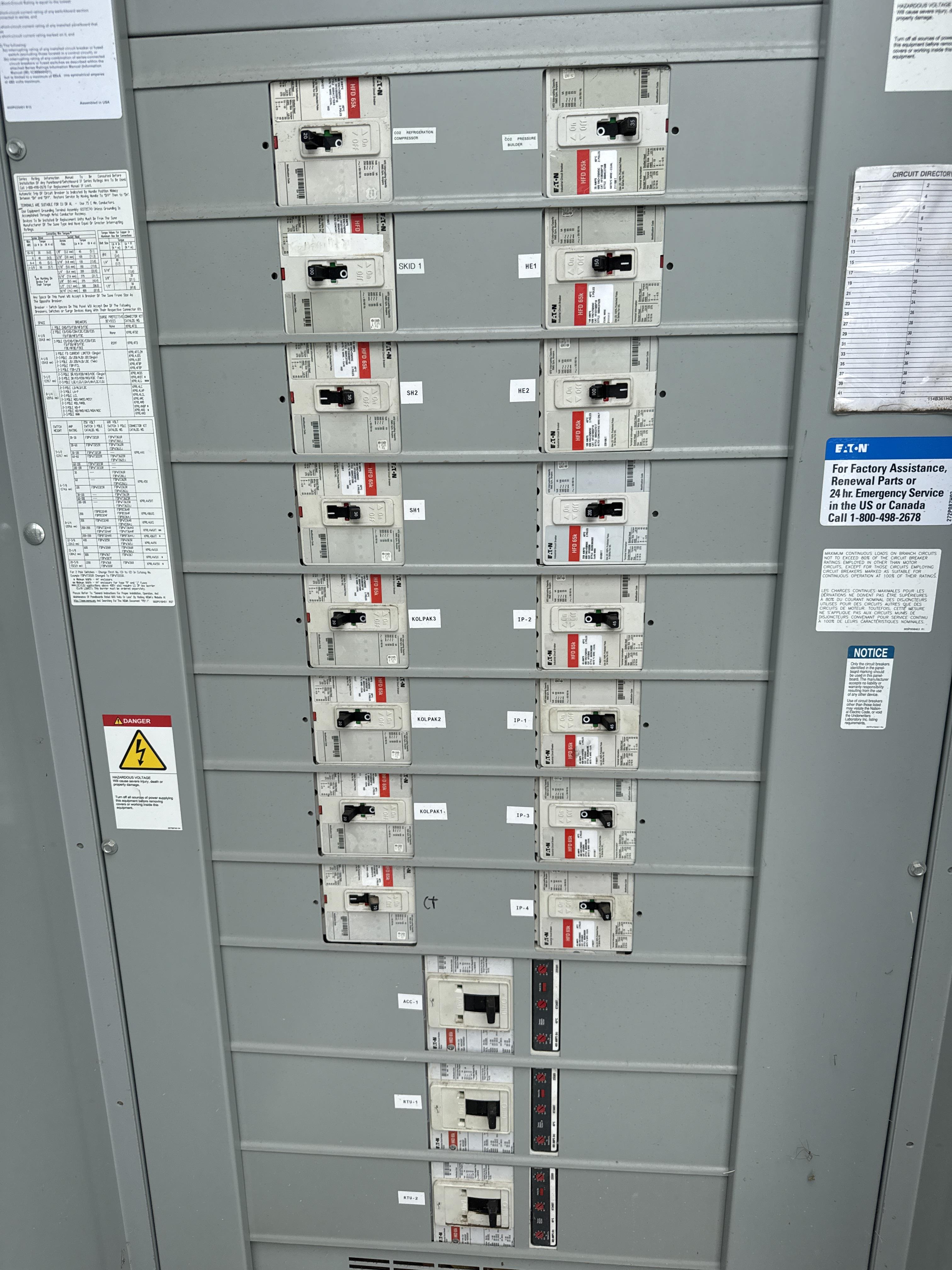 Eaton PRL C 1600A 480Y/277V Switchboard with Main Breaker and Generator Quick Connect, photo 9