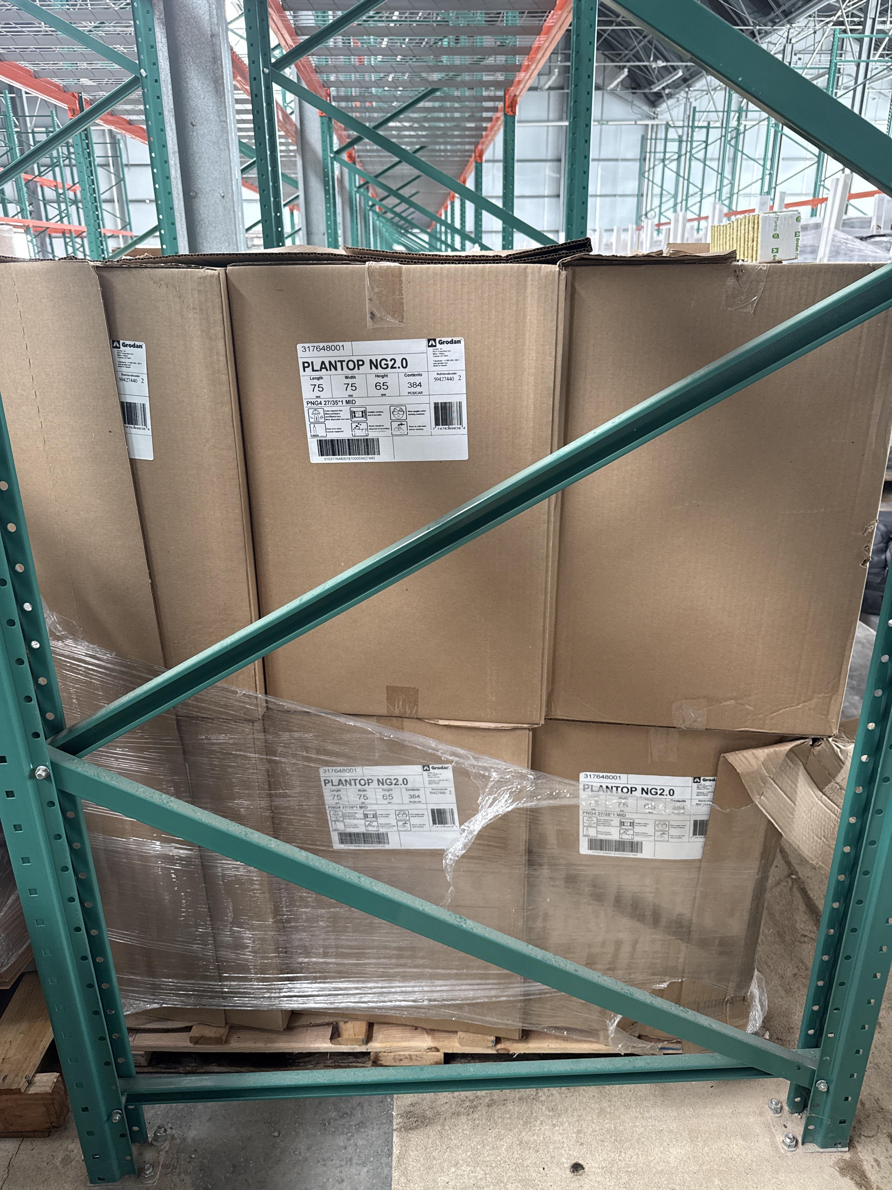 Grodan Plantop NG2.0 Rockwool Blocks 75x75x65 mm 12 Cartons Bulk Lot, photo 2