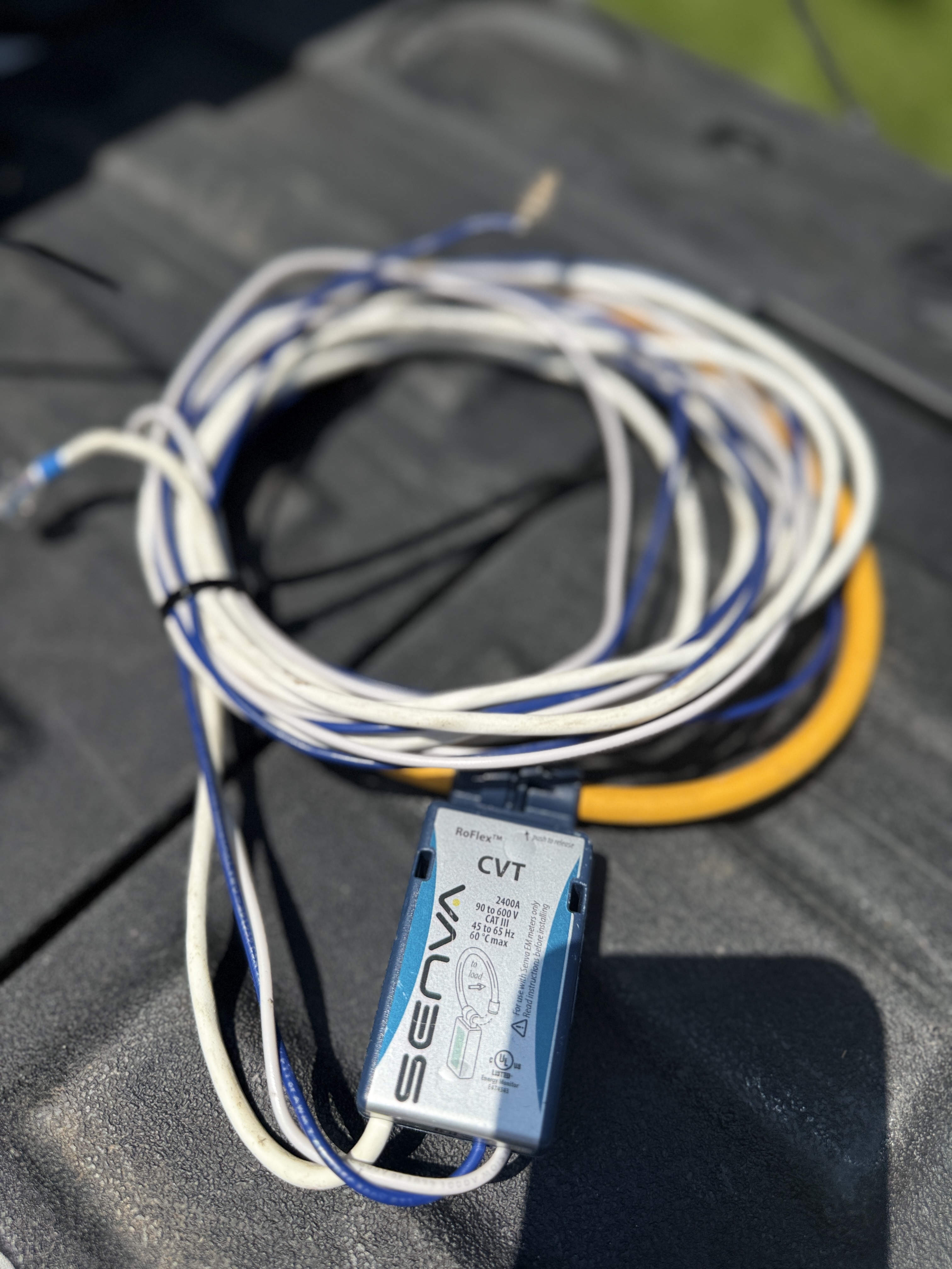 Lot of 7 — Senva CVT RoFlex Flexible Rogowski Current/Voltage Transducers (2400A, 90-600V), photo 2