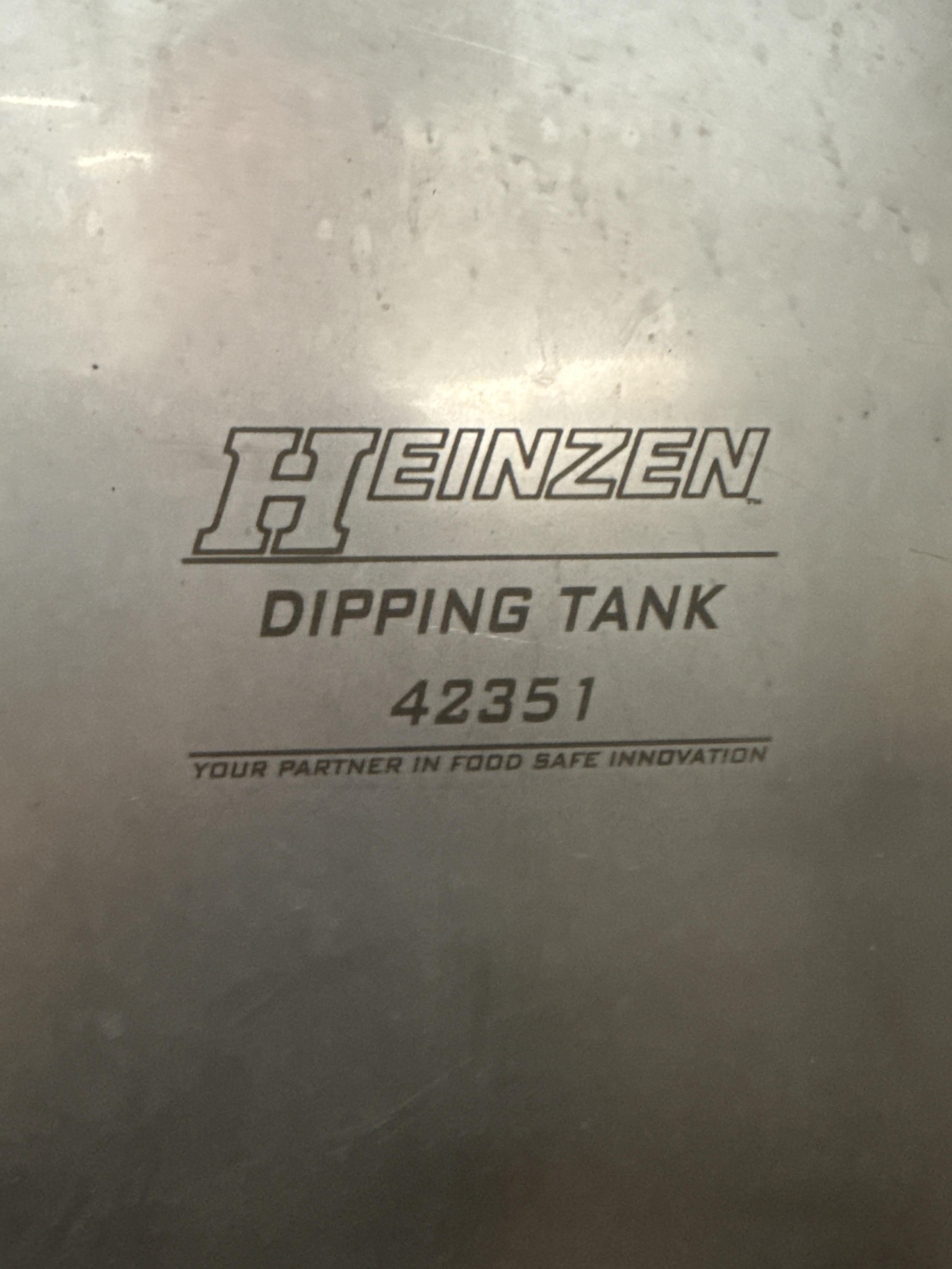 Heinzen 42351 Stainless Steel Dipping Tank System w/ Pump, Heat Control & 480V Control Panel, photo 3