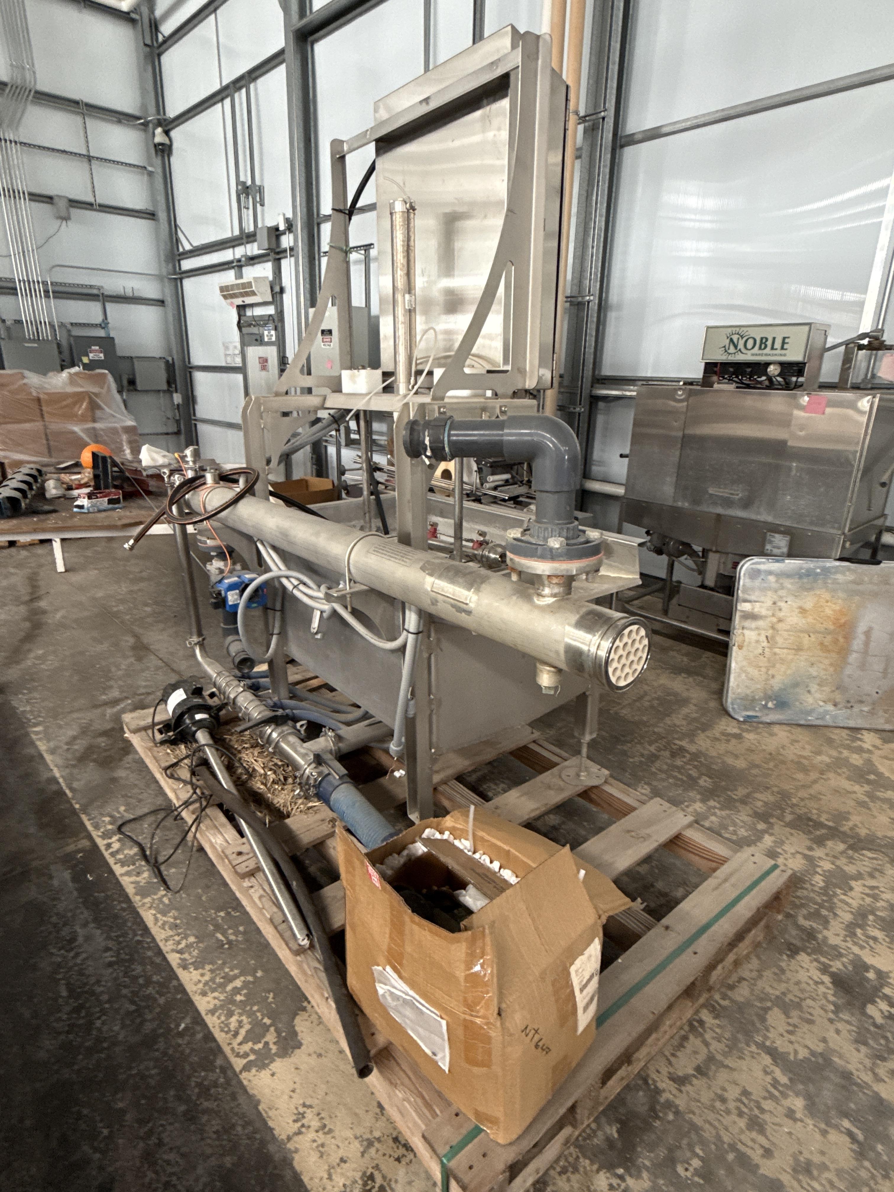 Heinzen 42351 Stainless Steel Dipping Tank System w/ Pump, Heat Control & 480V Control Panel, photo 4