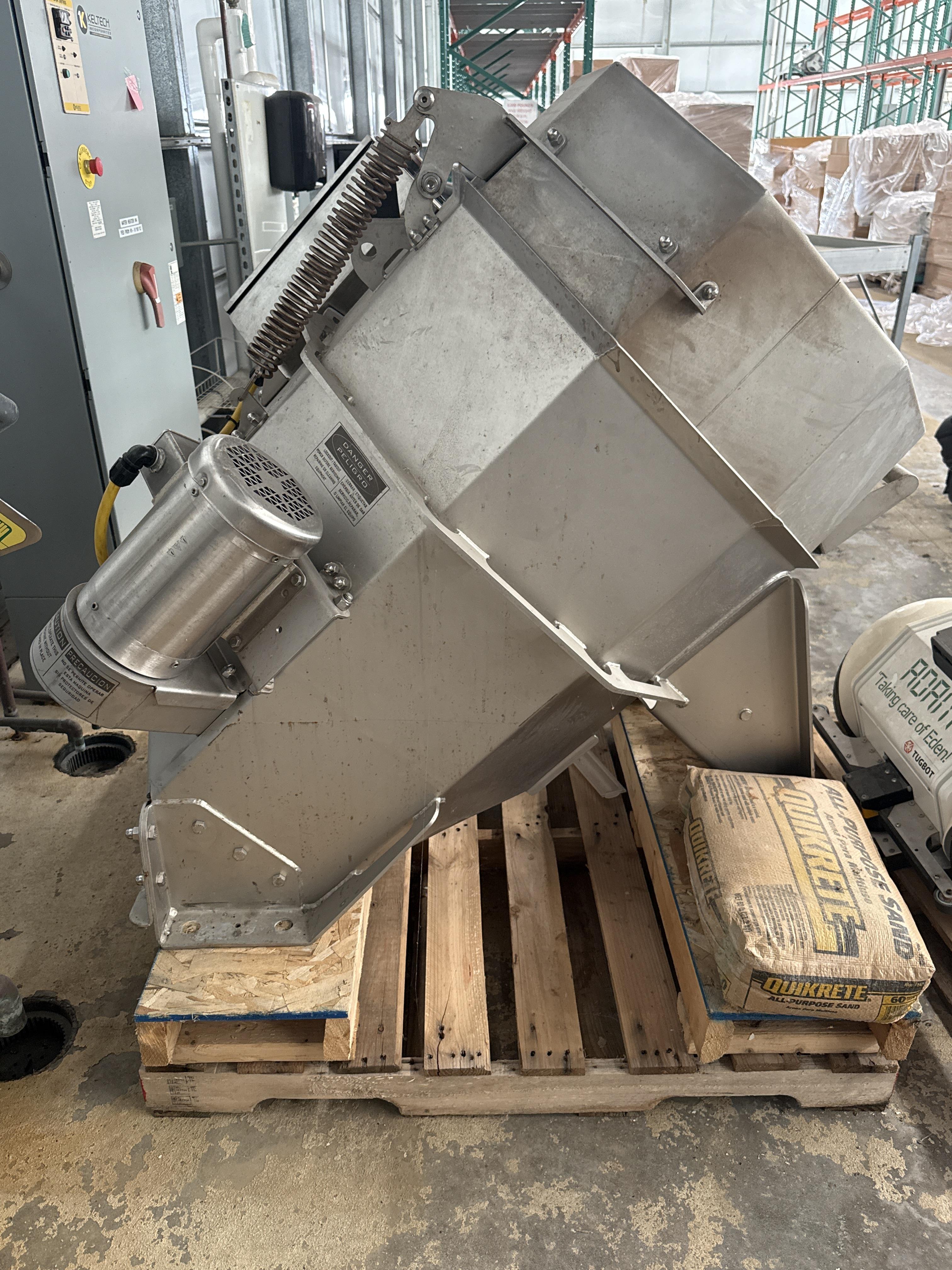 Heinzen SD 50 LT Stainless Steel Tumble Washer / Dipping Tank – Rotary Food Processing Unit, photo 3