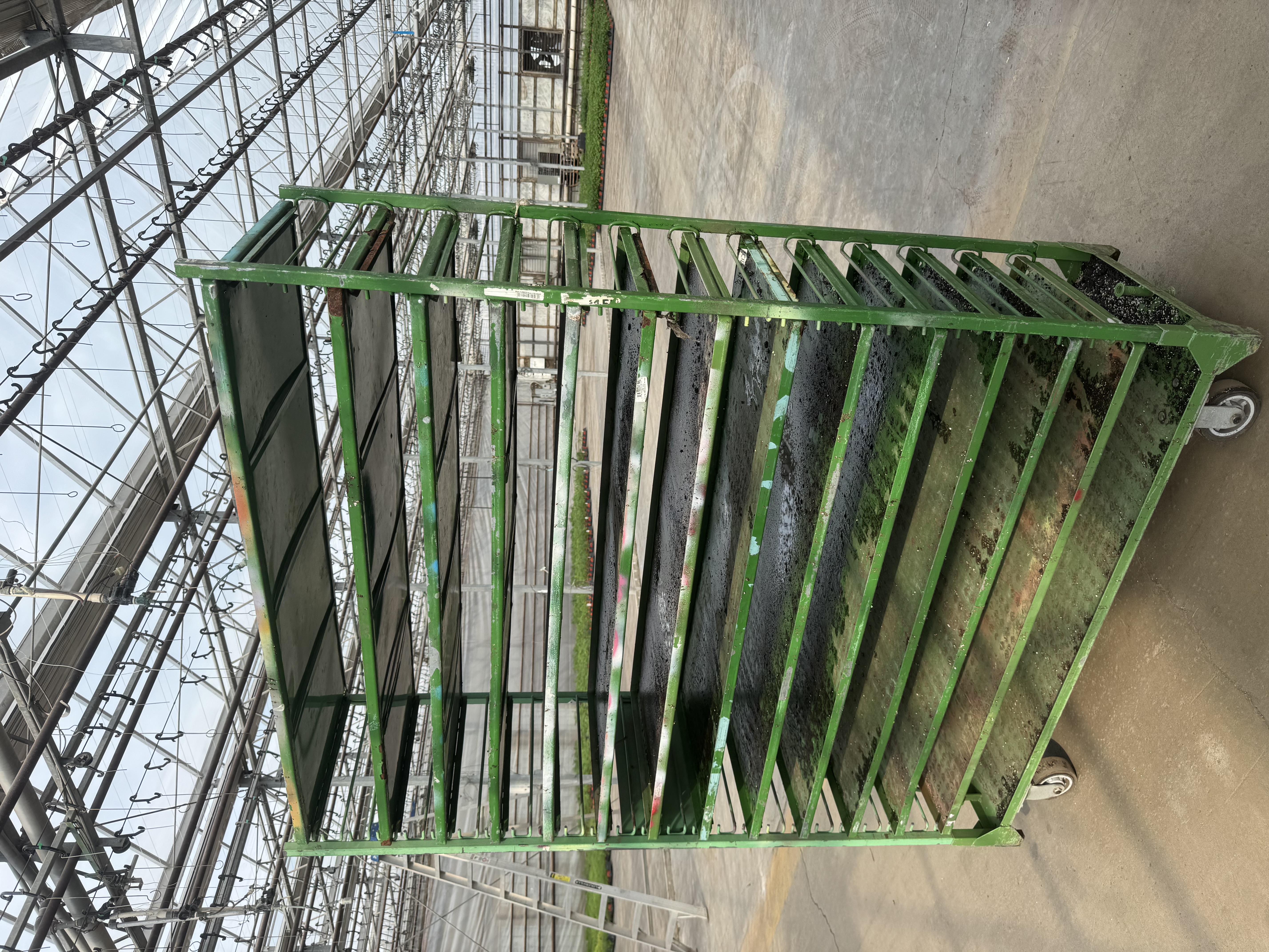 Greenhouse Trolleys (Wellmaster/Cannon) — Zionsville, PA (100 sets)