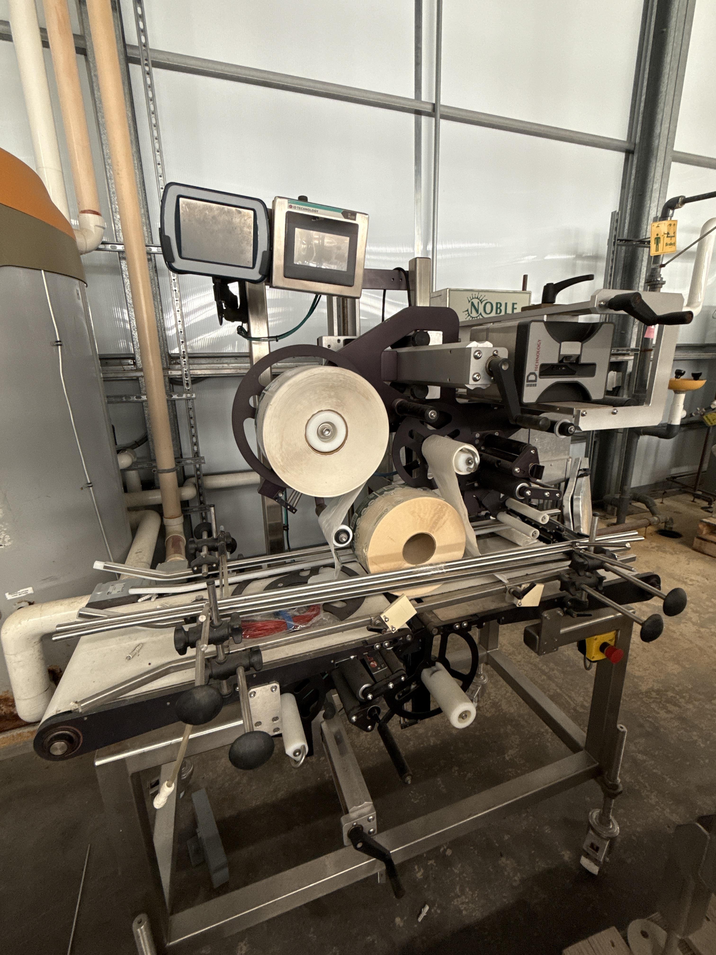 ID Technology EPI 9230 Print & Apply Labeler w/ Conveyor & HMI – Automated Labeling System, photo 2