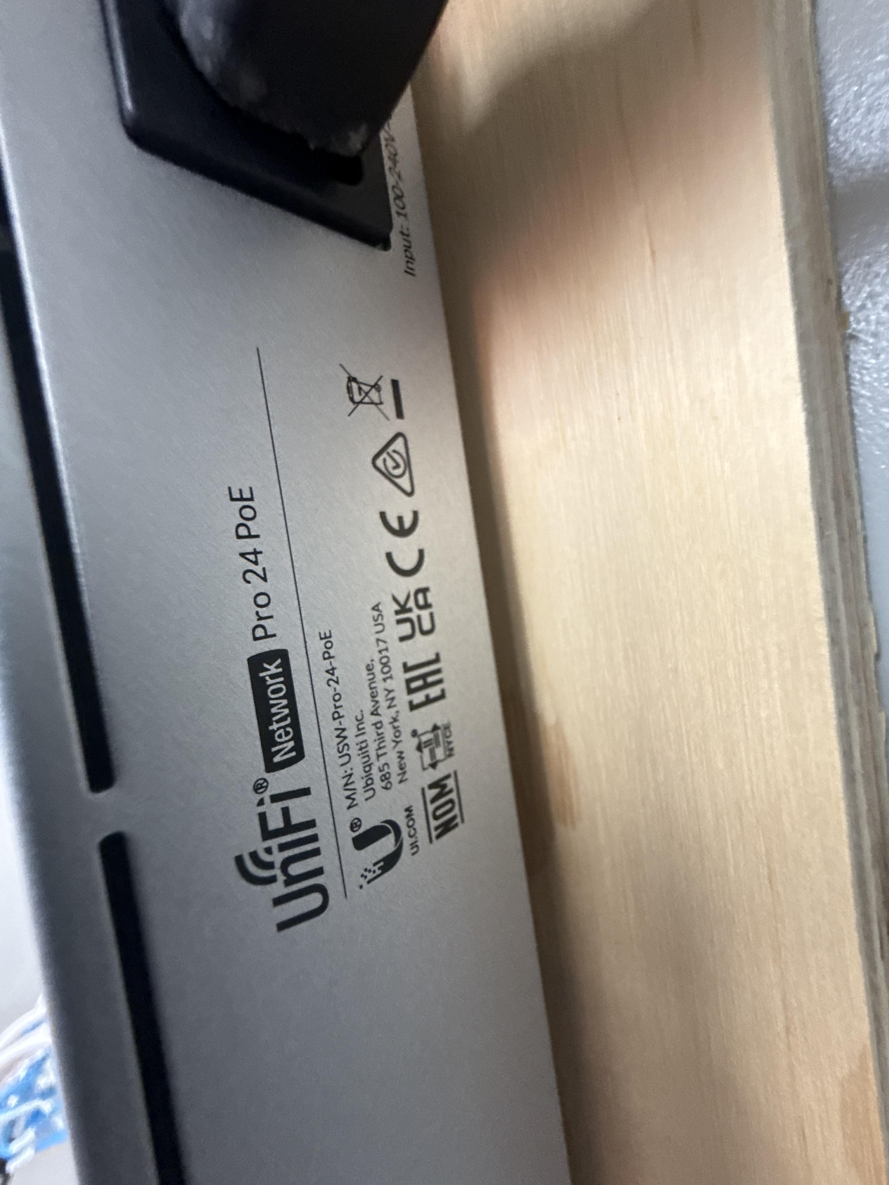 IDF 1 Network Cabinet with Ubiquiti USW Pro 24 PoE Fiber Distribution, photo 2
