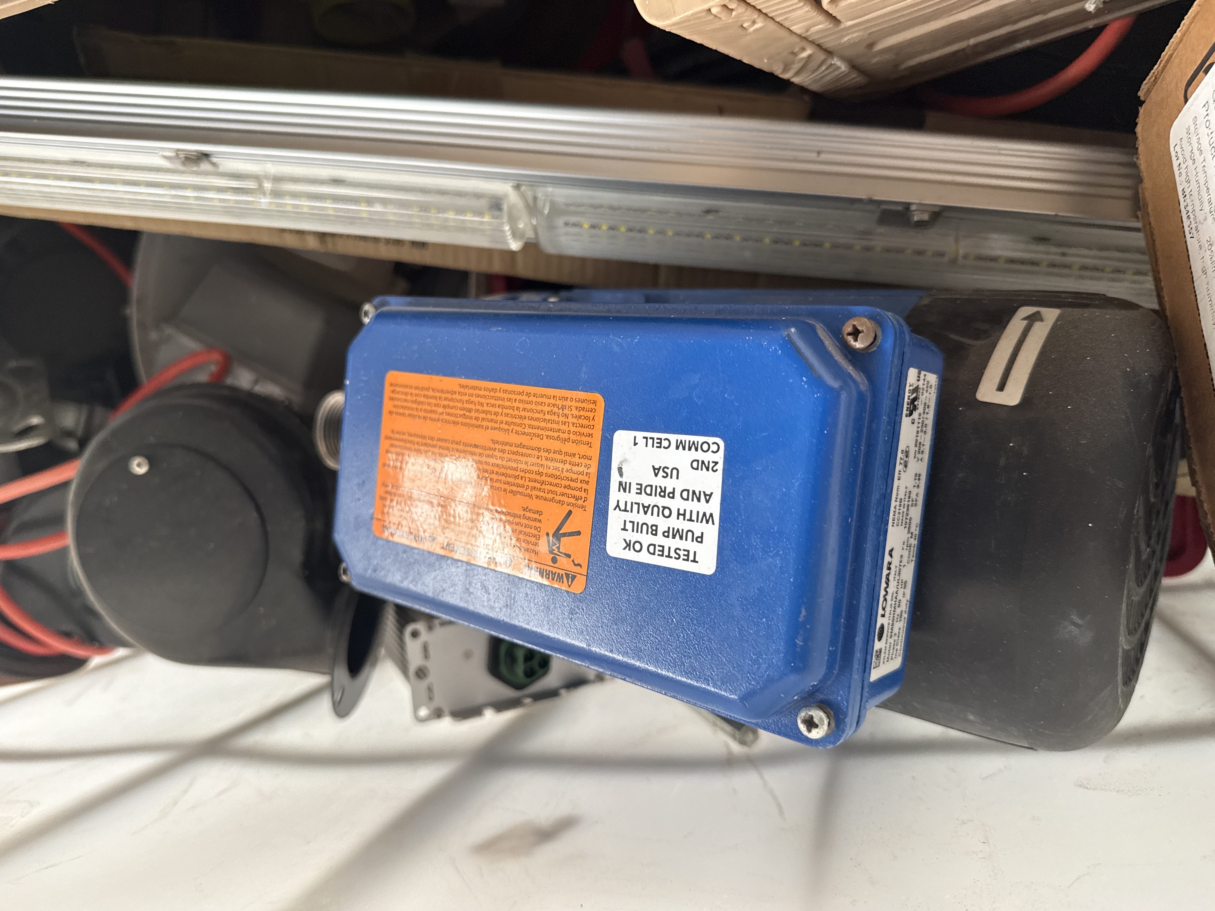 Lowara (Xylem) e-SV Vertical Multistage Pump — 1 HP, 3-Phase Stainless, photo 2