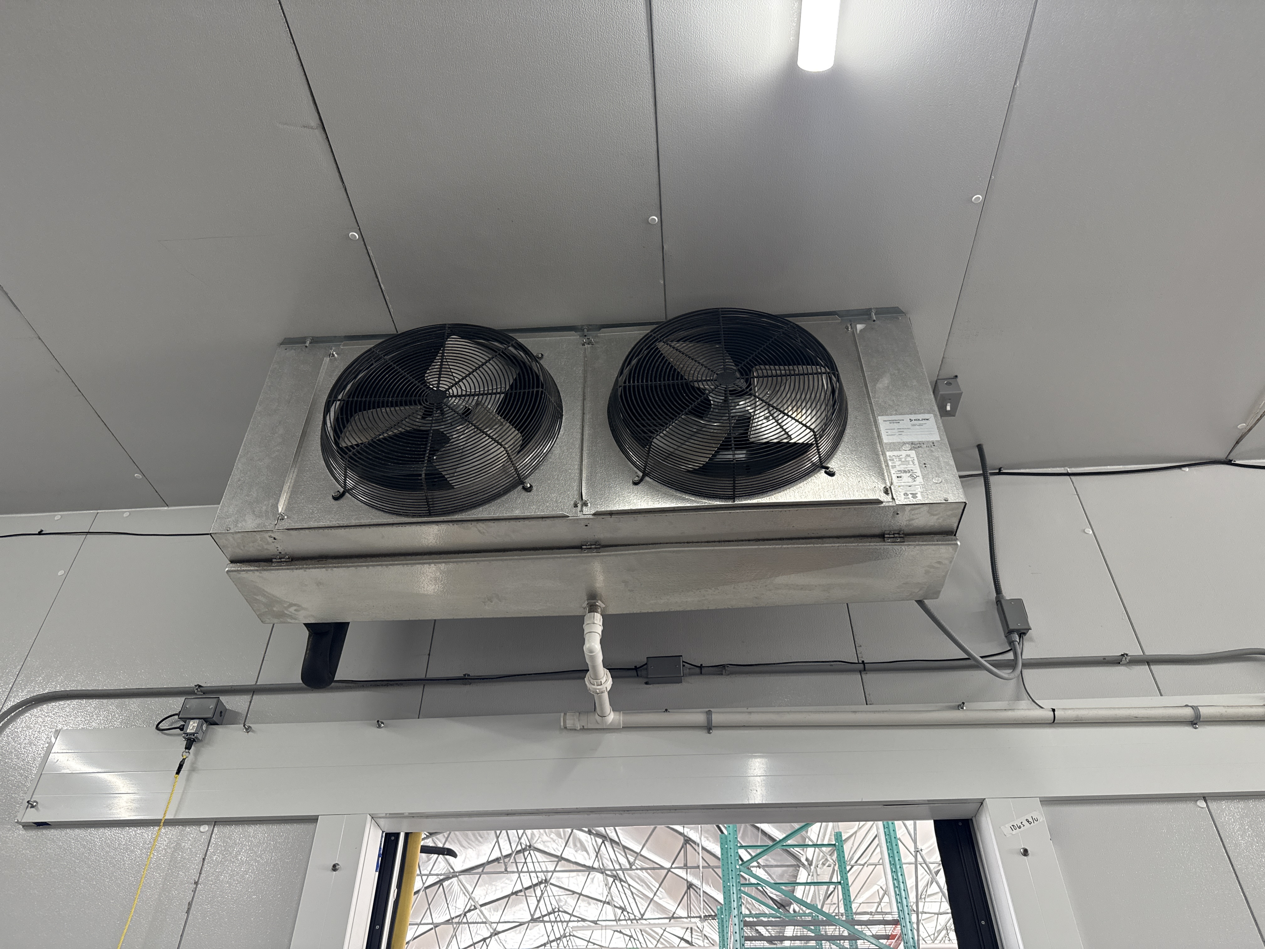 Kolpak Walk In Cooler Refrigeration Package 460V 3PH Condenser and Dual Fan Evaporator, photo 7