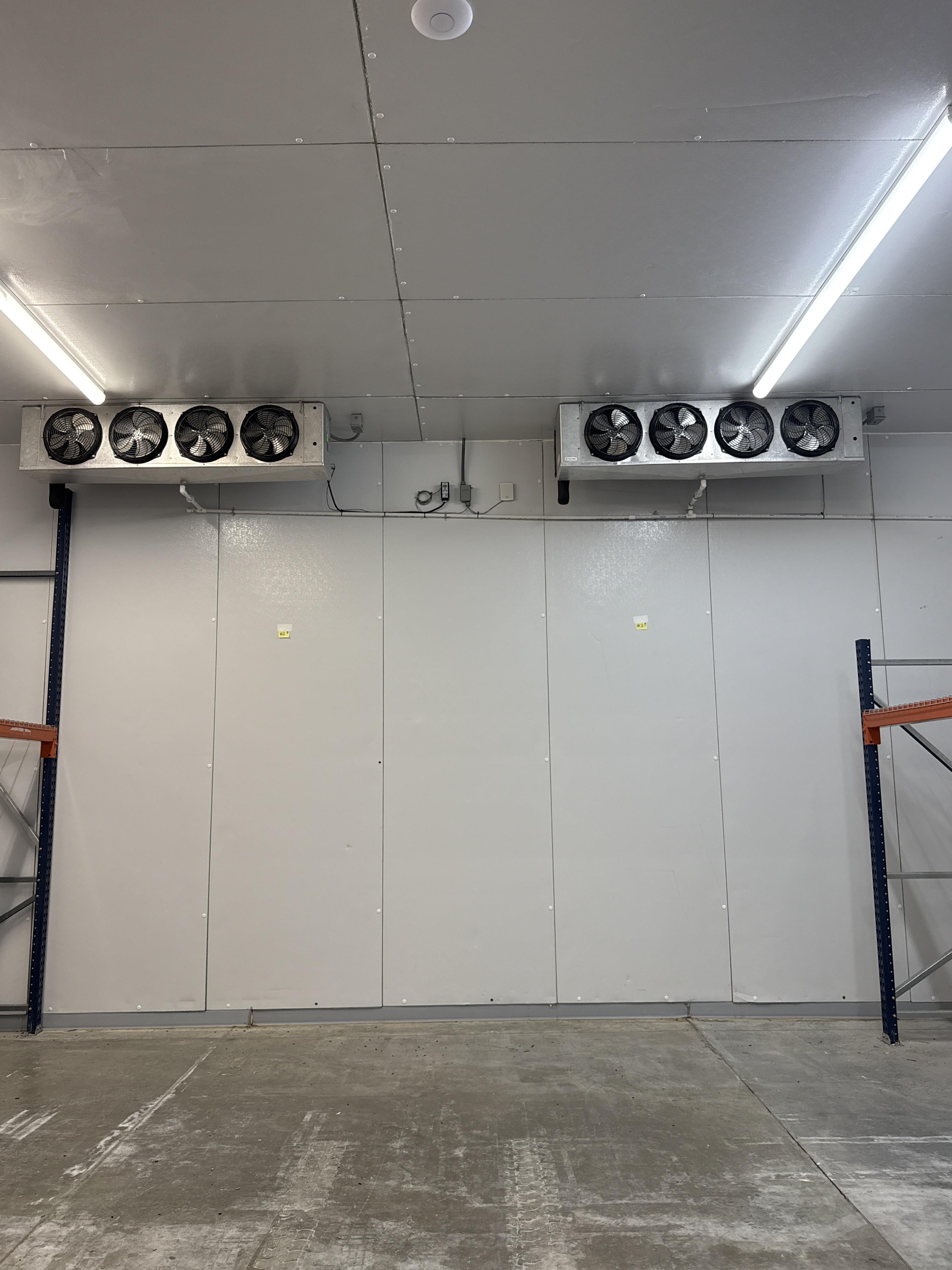 Kolpak Walk In Cooler Refrigeration Package 460V 3PH Dual Condensers Dual Evaporators, photo 2