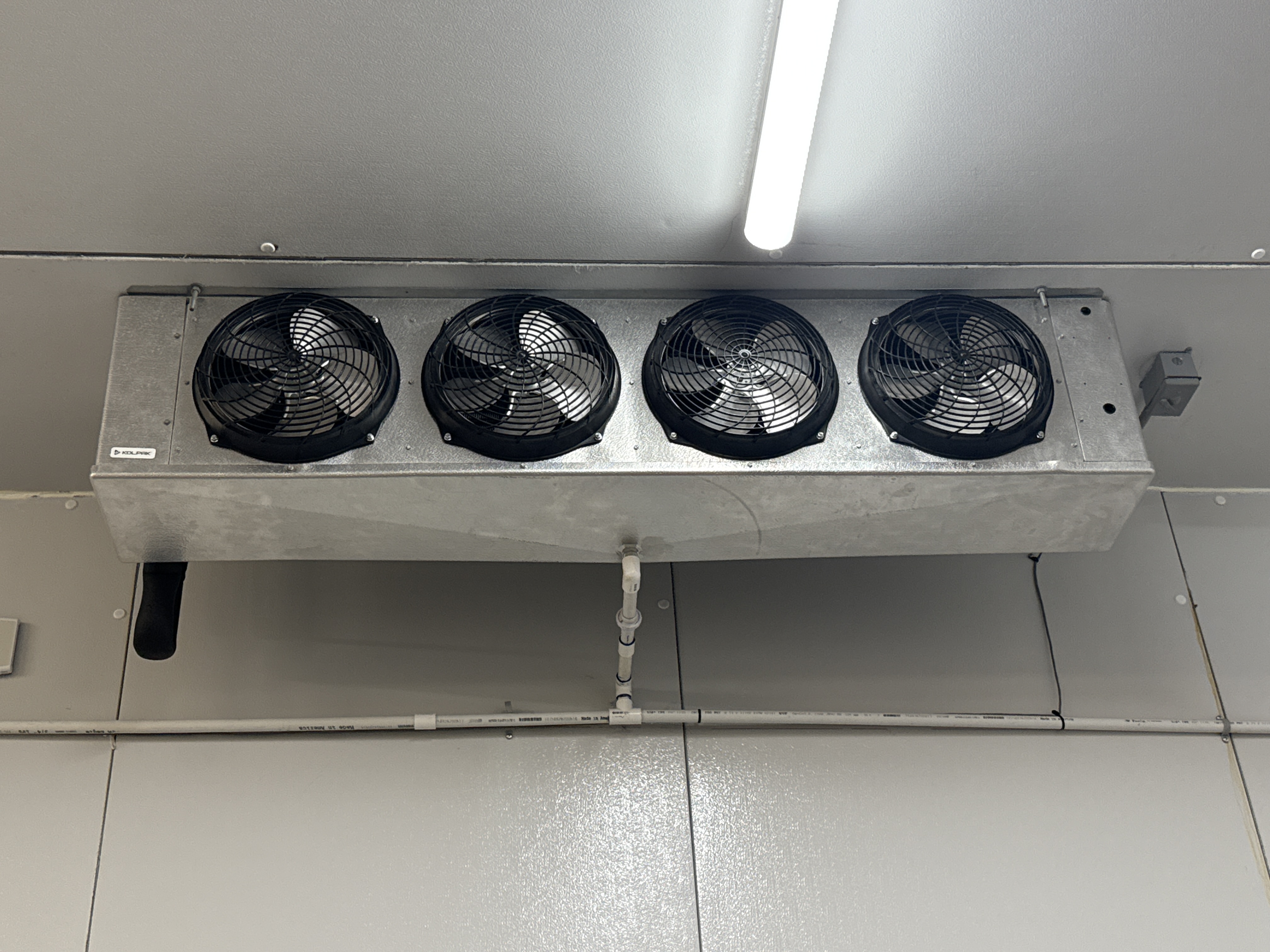Kolpak Walk In Cooler Refrigeration Package 460V 3PH Dual Condensers Dual Evaporators, photo 4