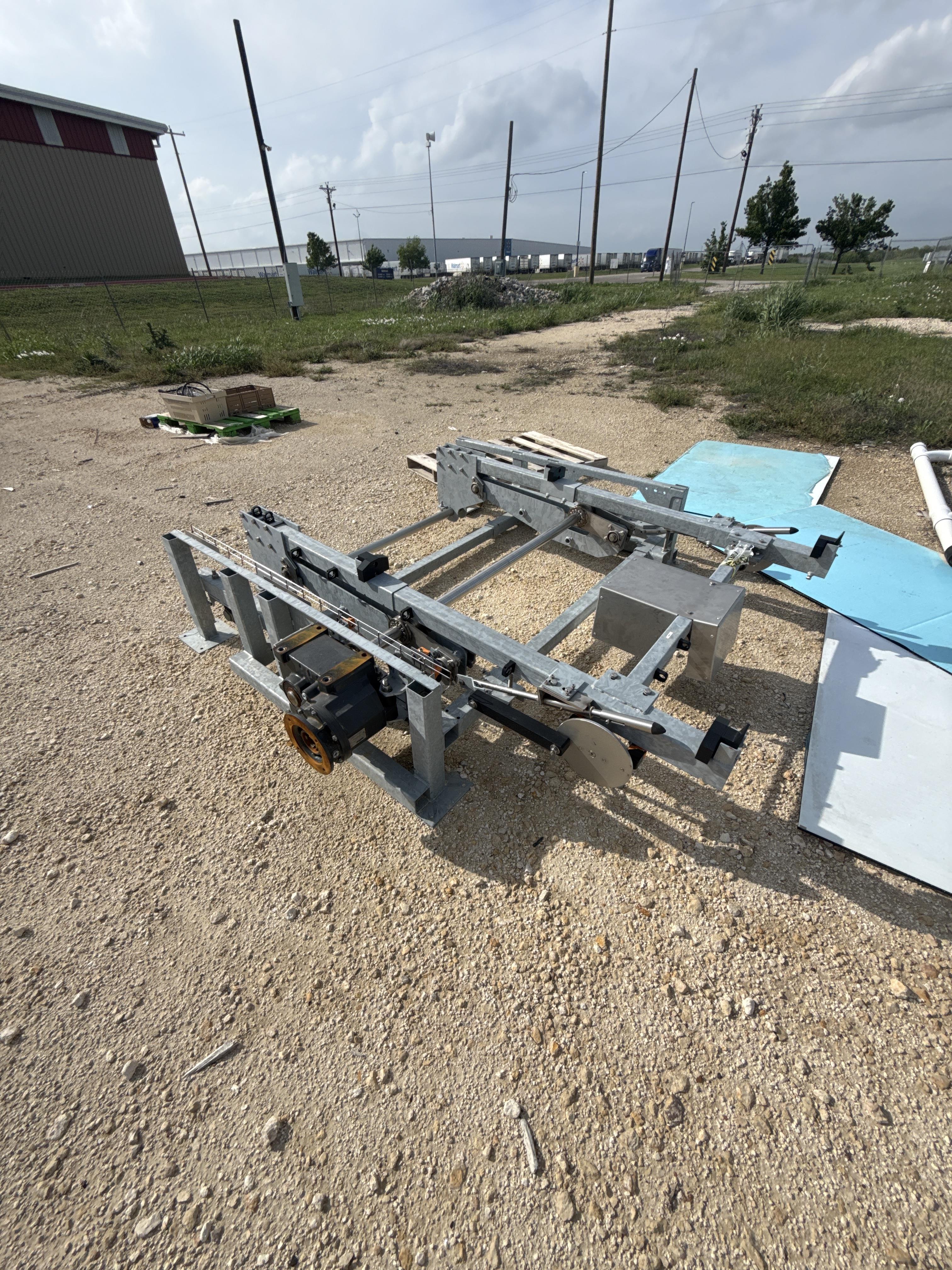 Koppert Tray Lift Station Components Conveyor Frames Automation Parts Lot, photo 2