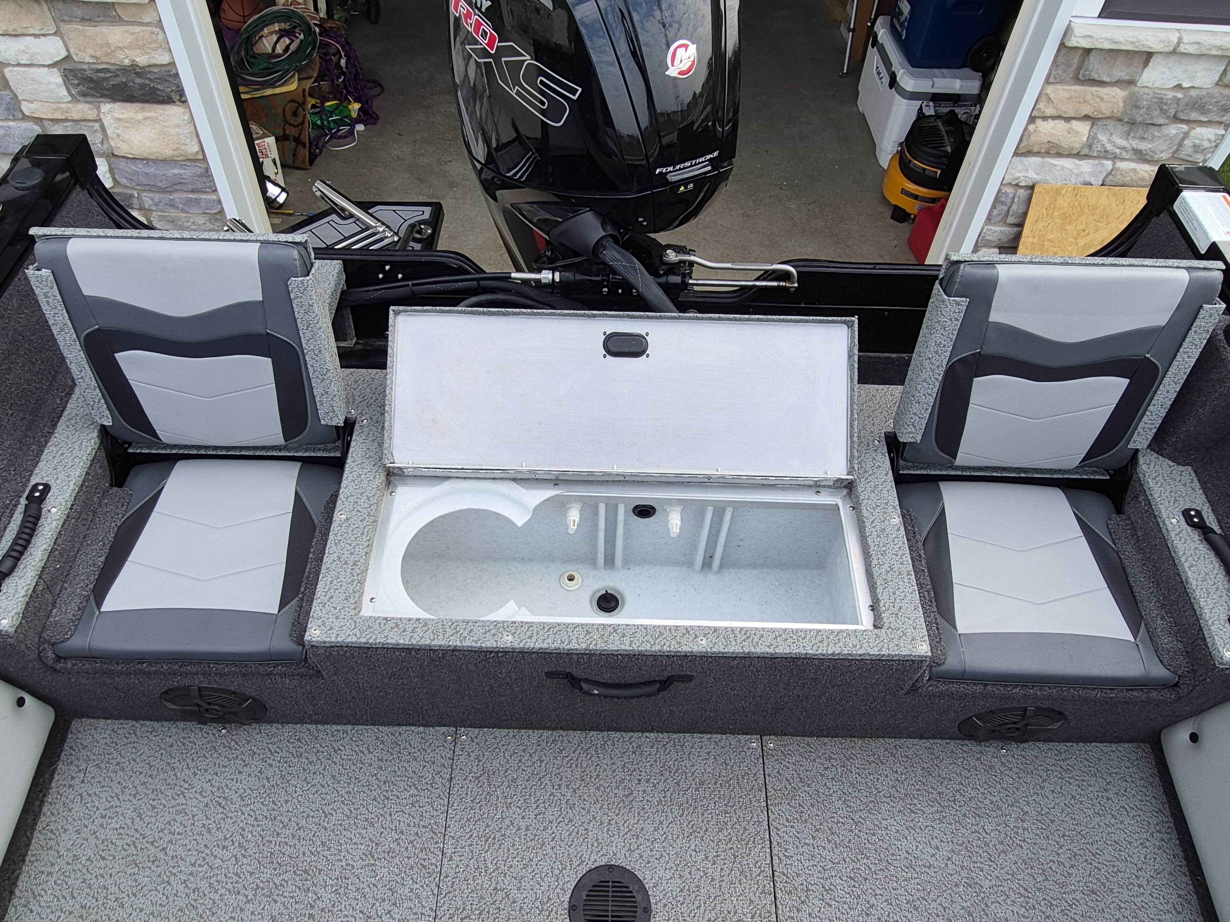 2024 Lowe Fish & Ski 1800 w/ Mercury 115 Pro XS, Minn Kota Trolling Motor & Trailer | Used – Excellent | Chesterton, IN, photo 9