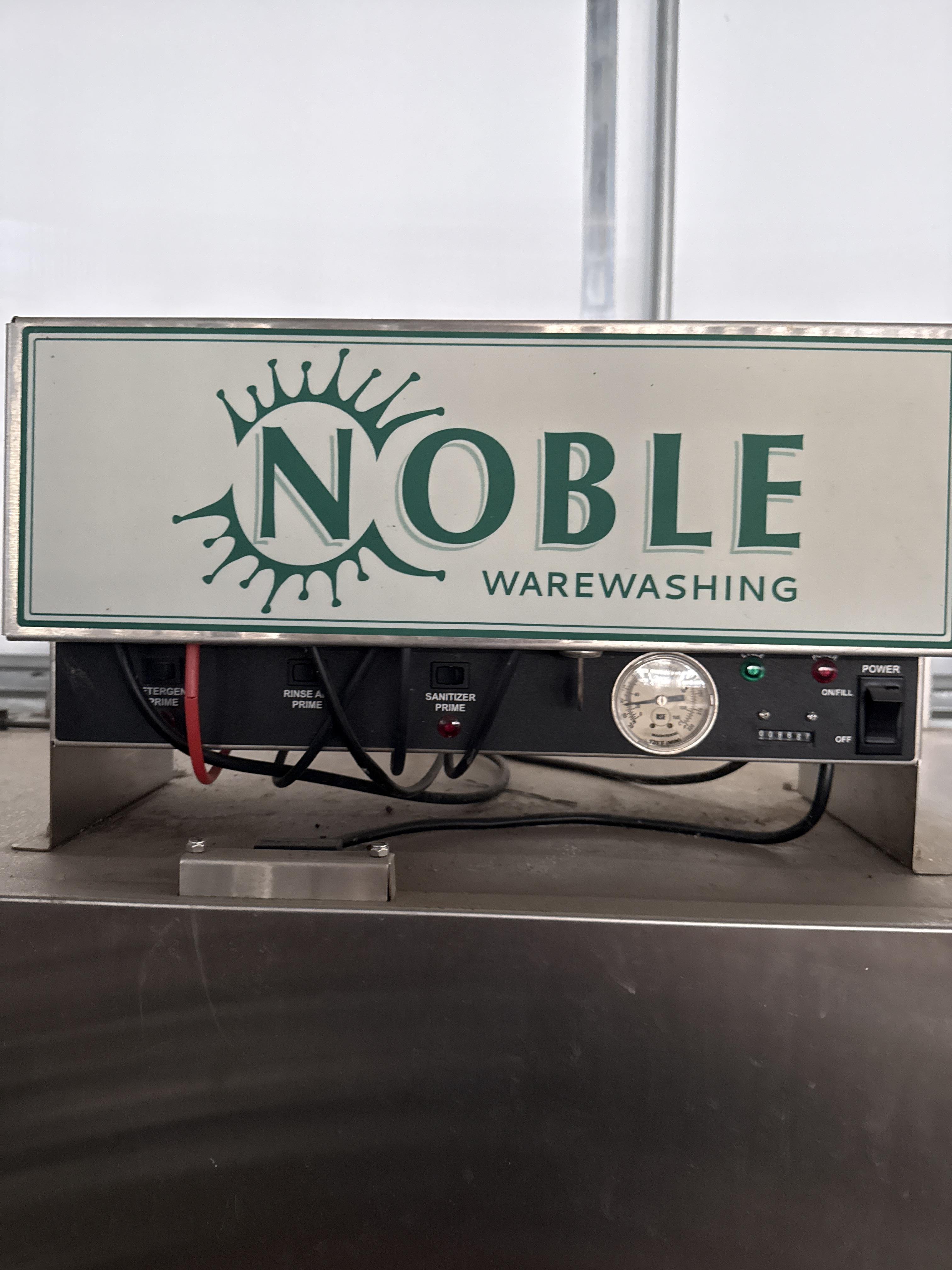 Noble Wareforce II Commercial Tray Washer – High Temp Sanitizing System (115V, Stainless), photo 2