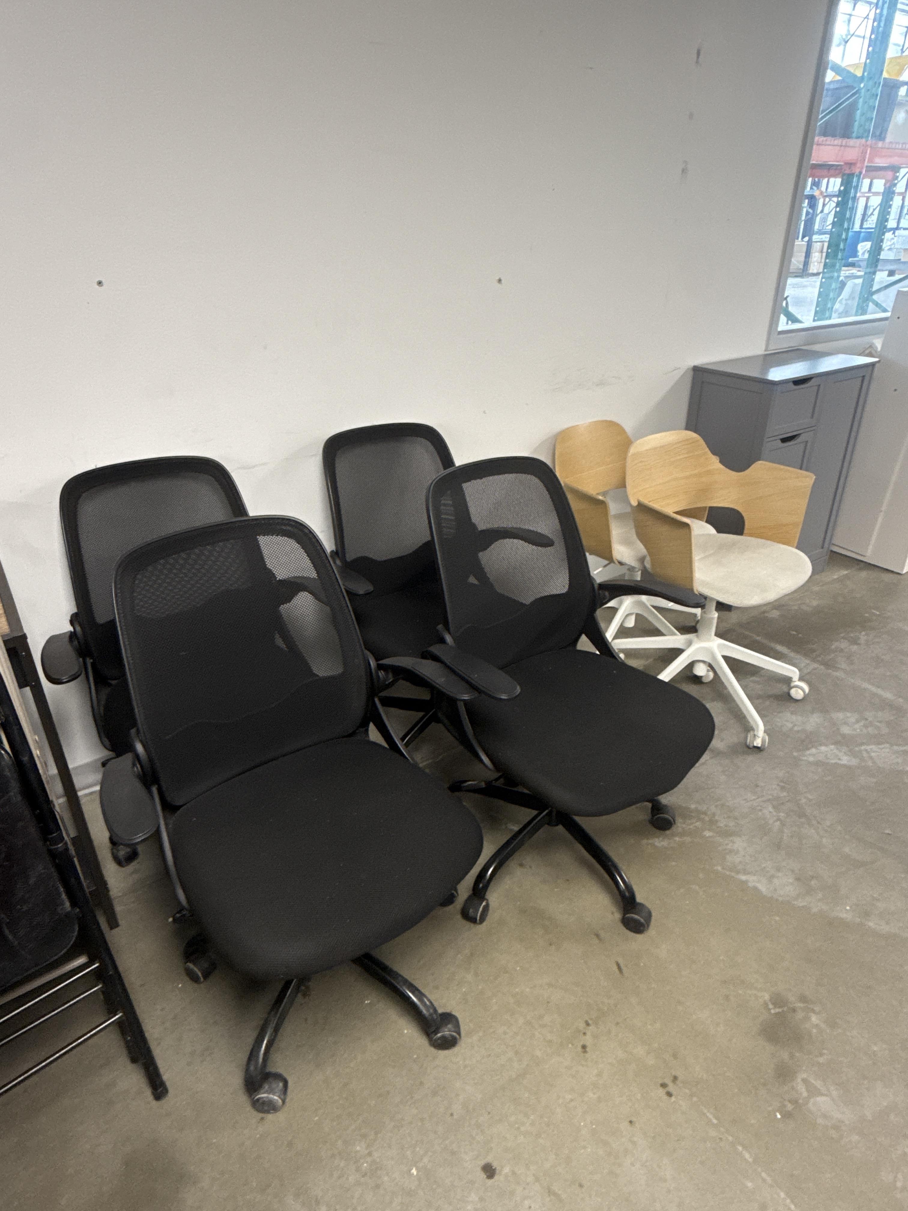 Office Furniture Lot Desks Chairs Cabinets Shelving and Folding Chairs, photo 2