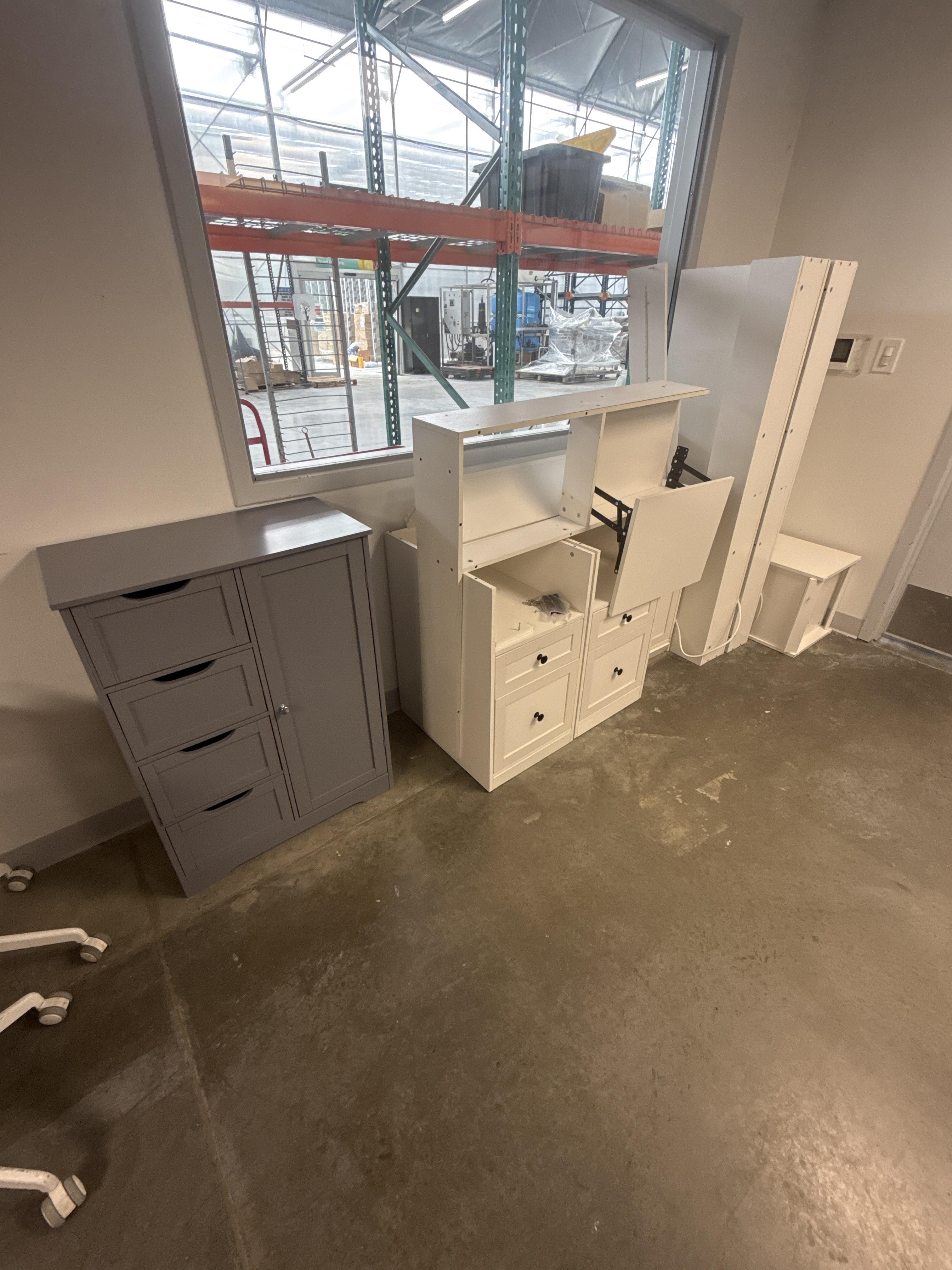 Office Furniture Lot Desks Chairs Cabinets Shelving and Folding Chairs, photo 3
