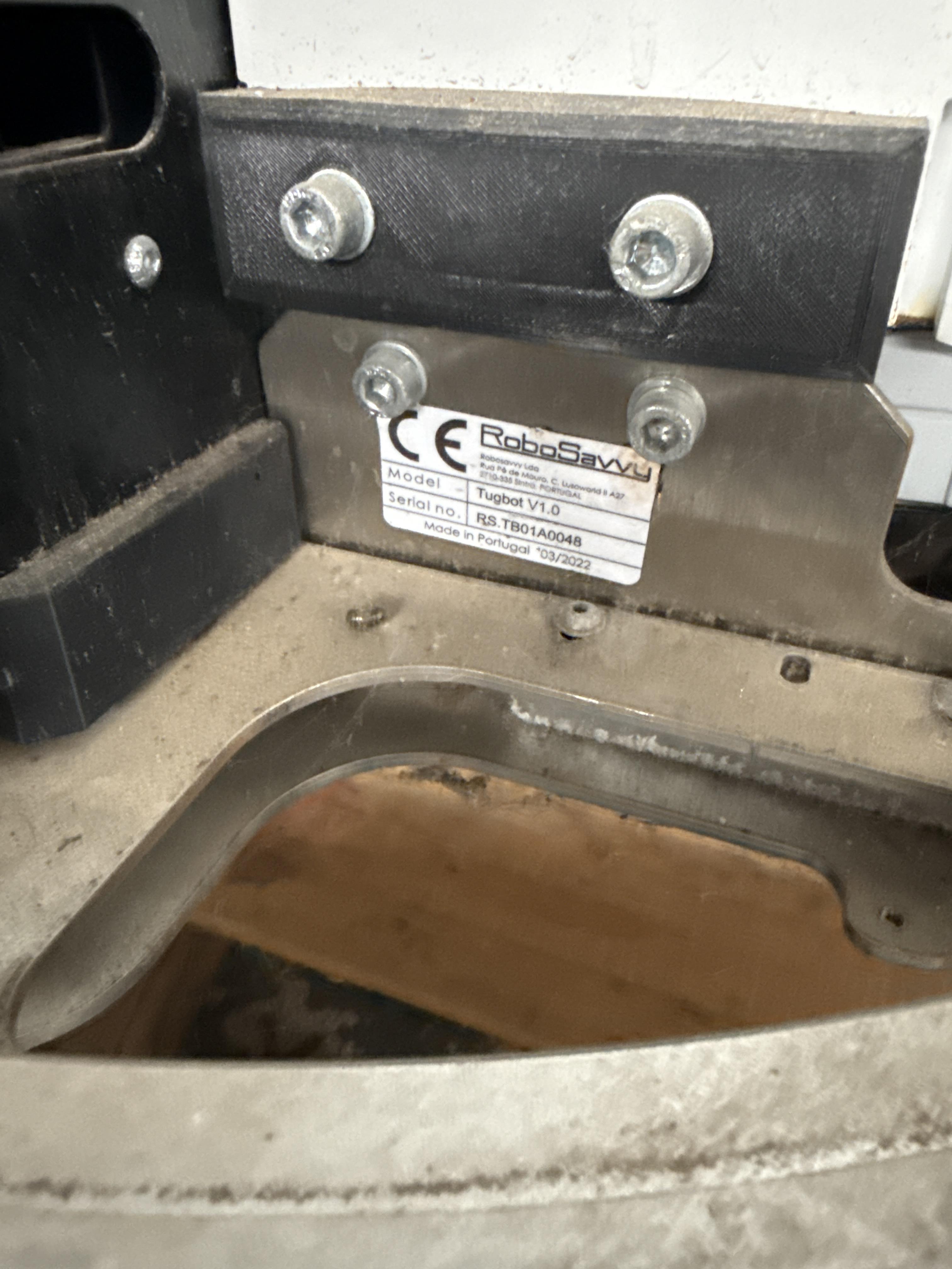 RoboSavvy Tugbot V1.0 Autonomous Mobile Robot (AMR) w/ Docking Station – Warehouse Automation, photo 3